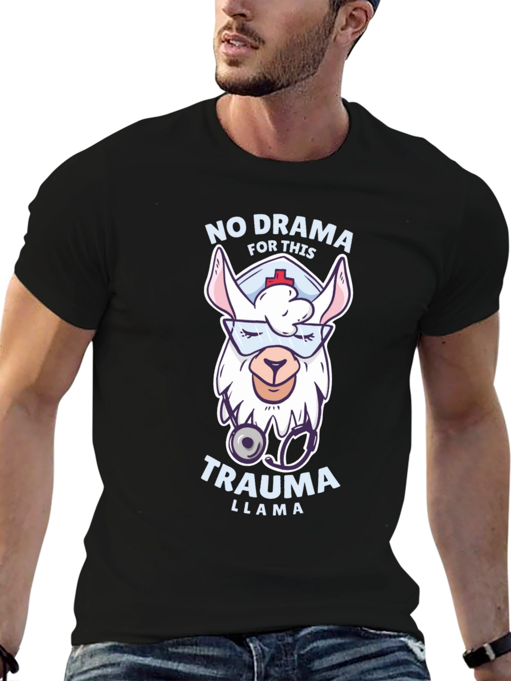 No Drama Trauma Llama T-Shirt