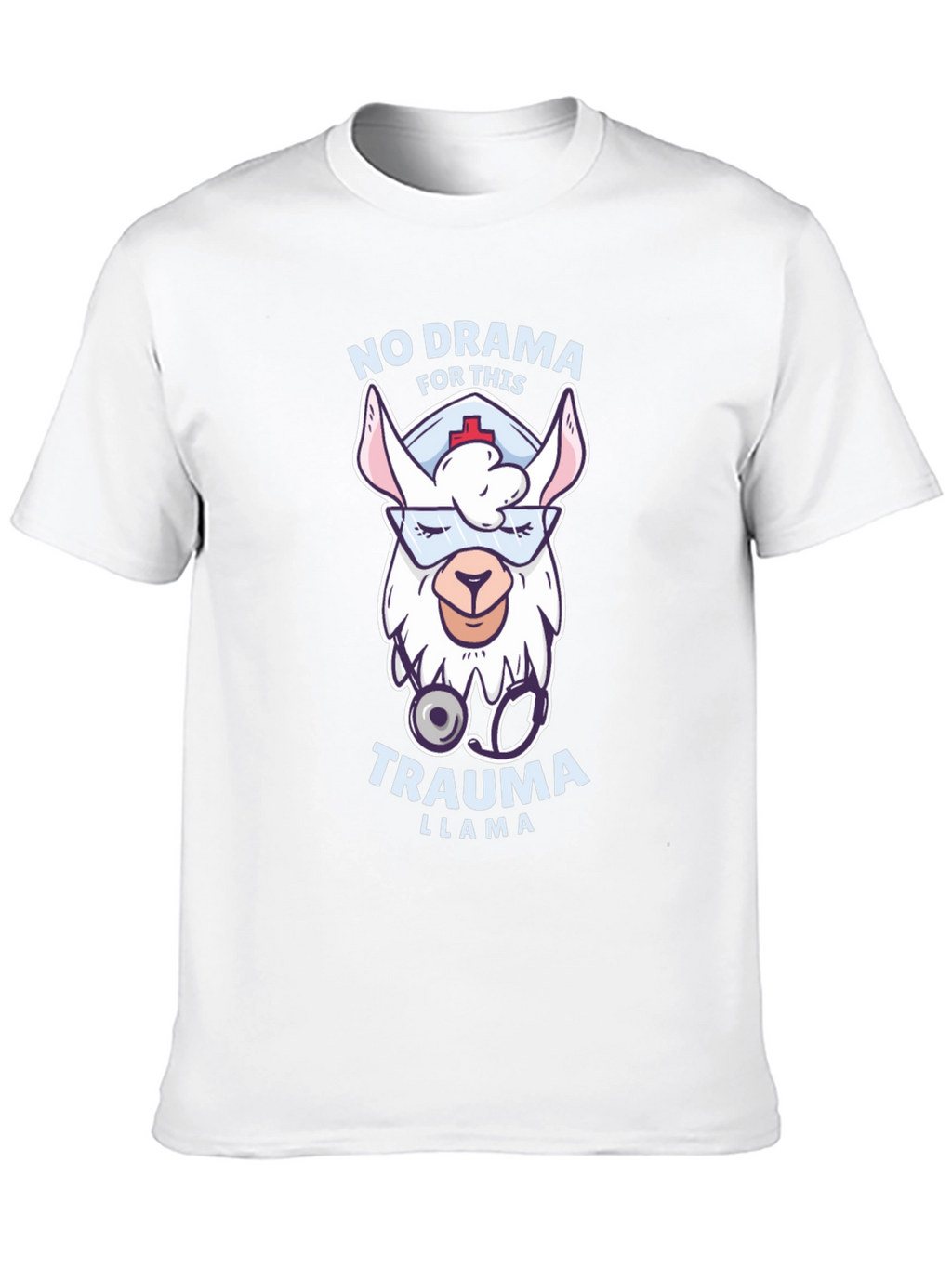 No Drama Trauma Llama T-Shirt
