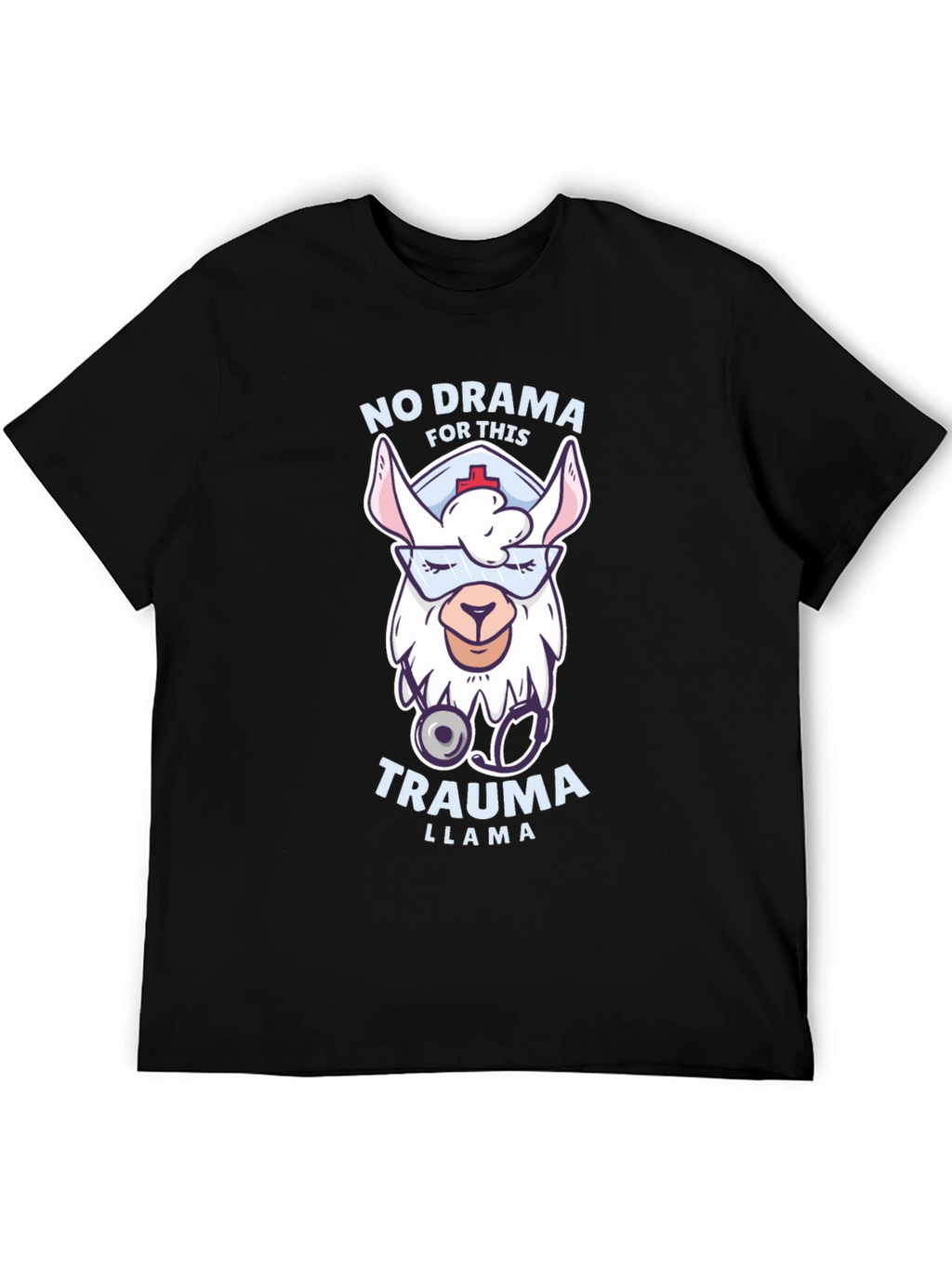 No Drama Trauma Llama T-Shirt
