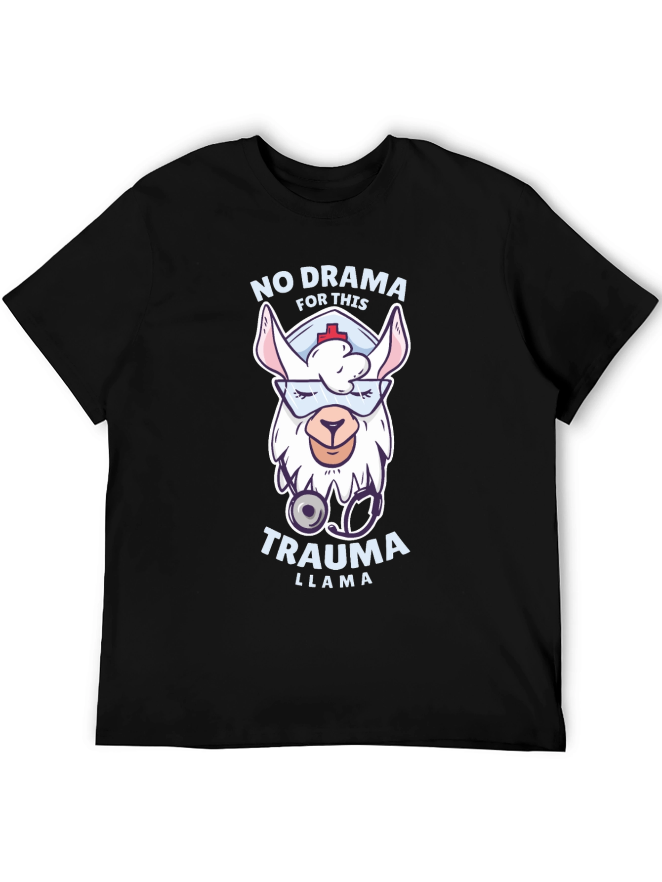 No Drama Trauma Llama T-Shirt