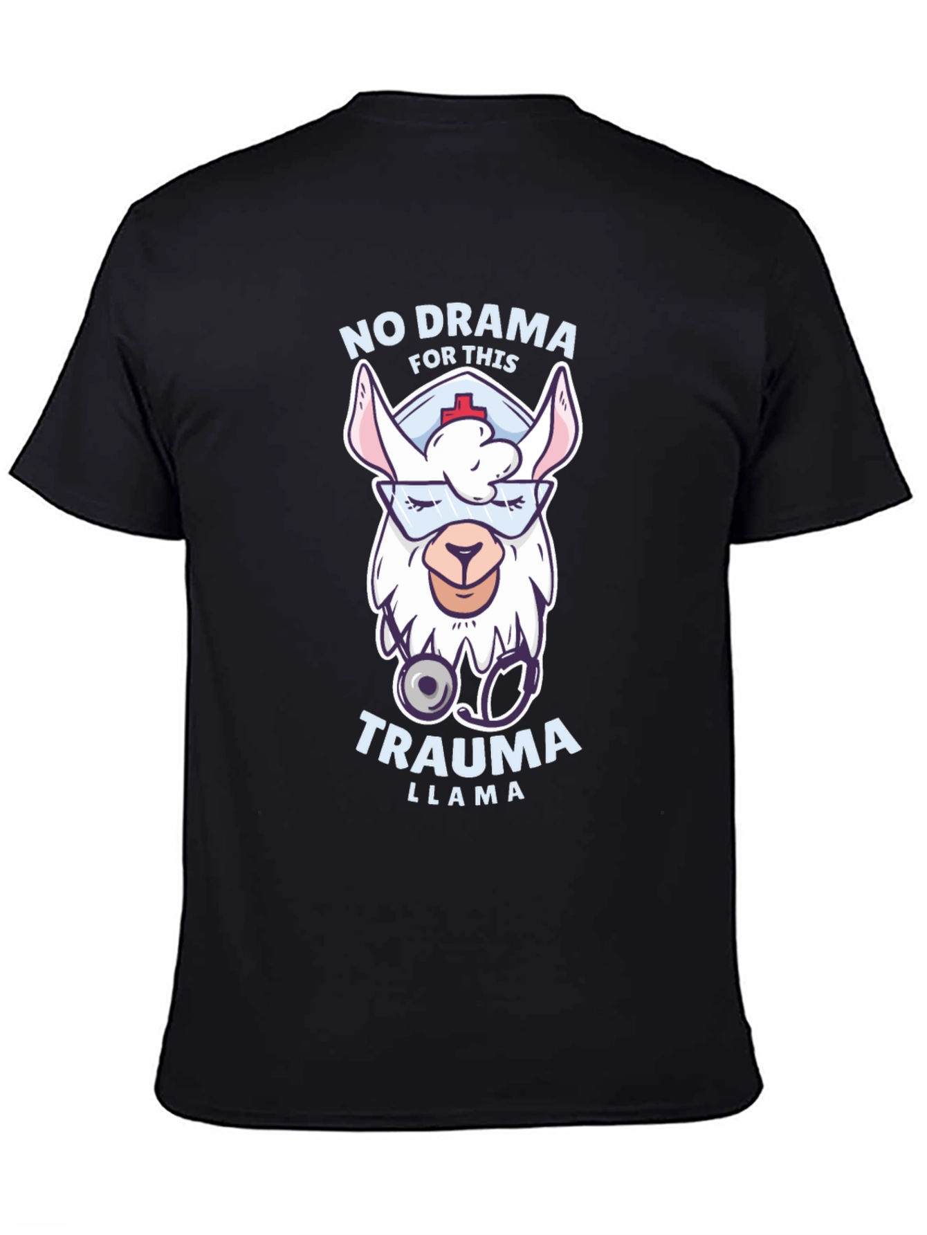 No Drama Trauma Llama T-Shirt