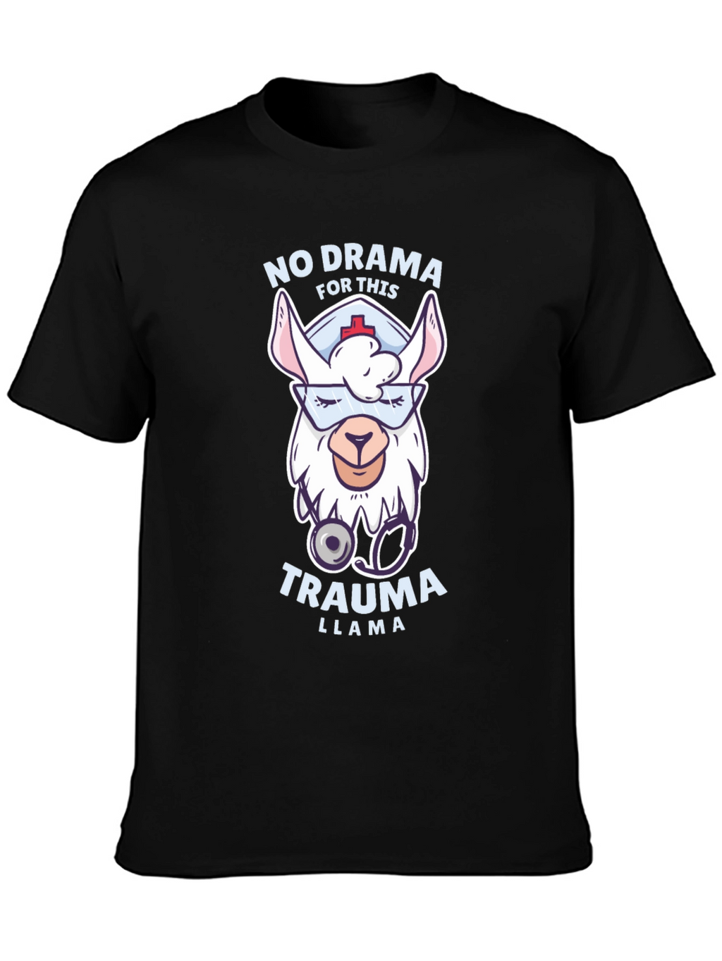 No Drama Trauma Llama T-Shirt