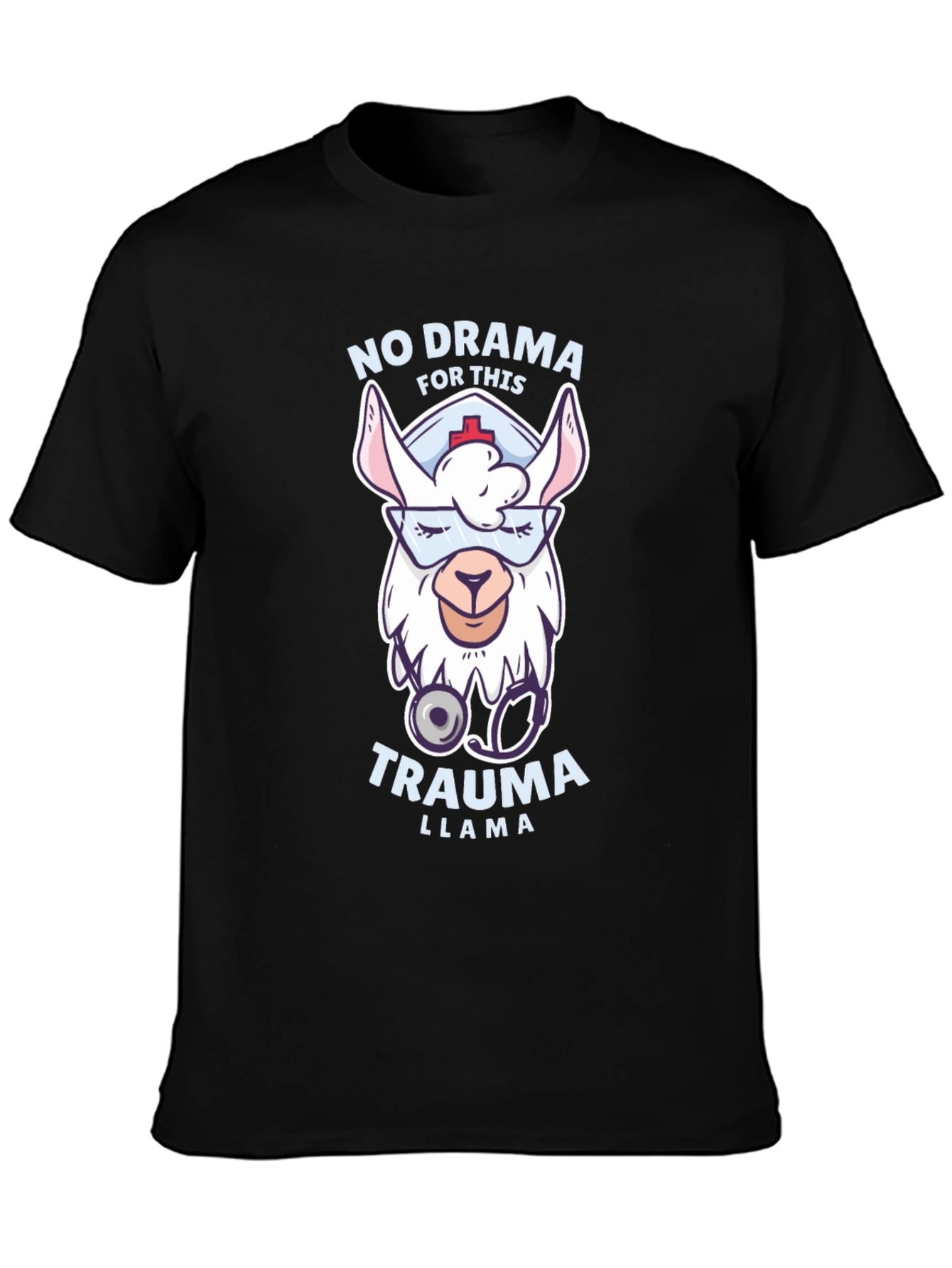 No Drama Trauma Llama T-Shirt