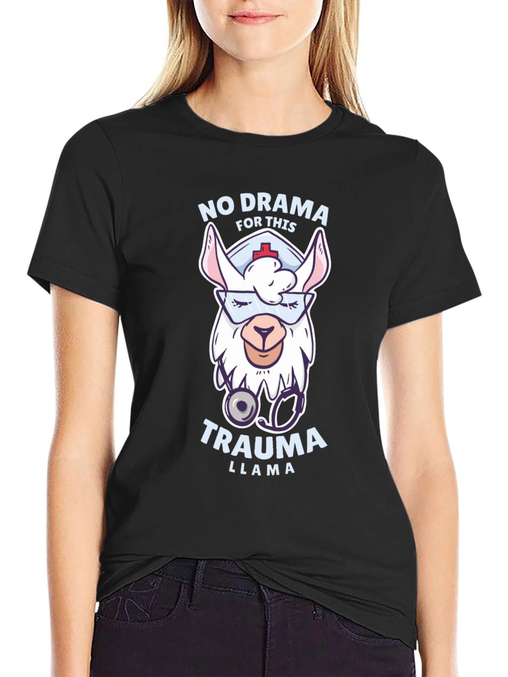 No Drama Trauma Llama T-Shirt