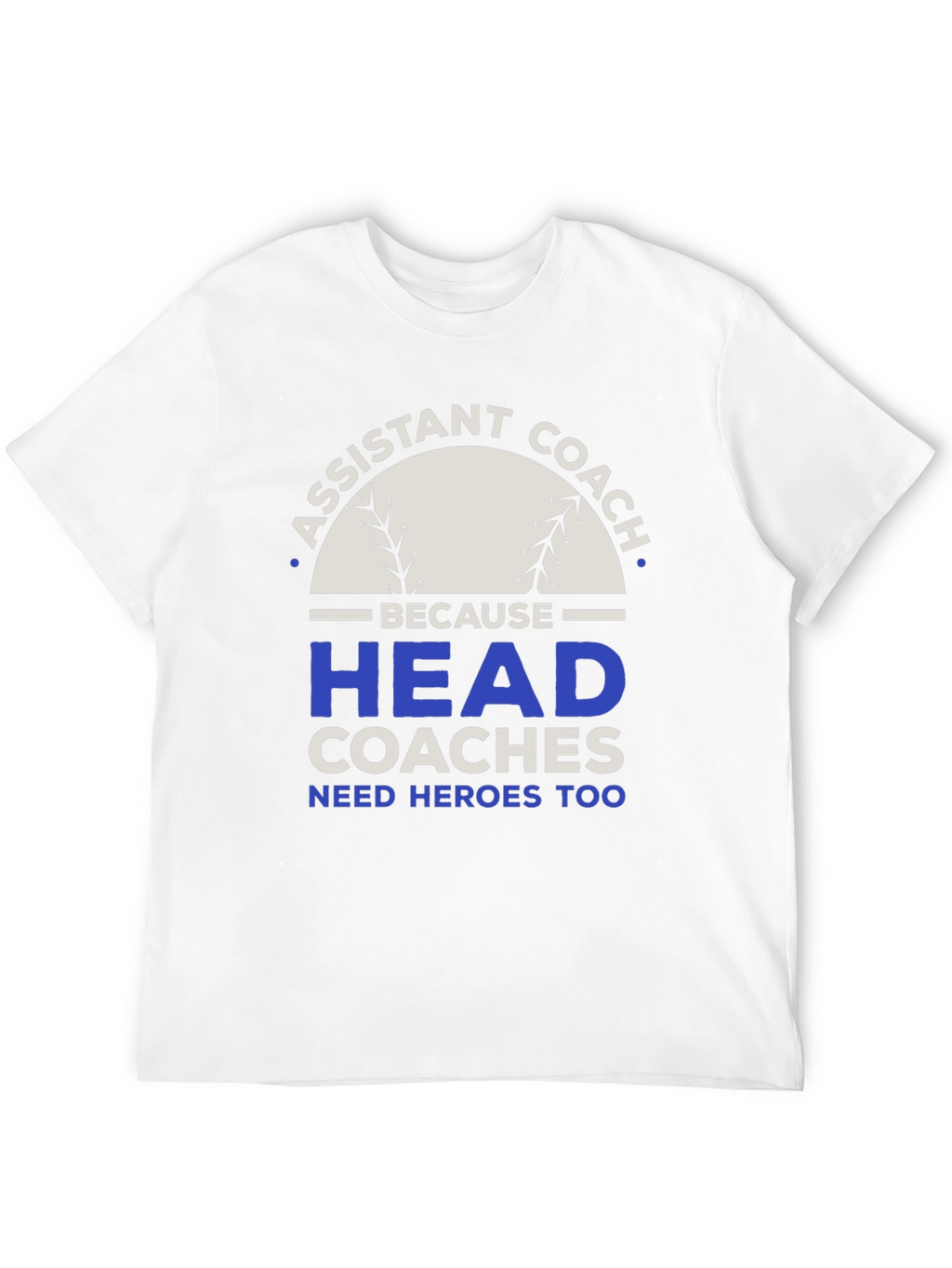 Assistant Coach Baseball Graphic Tee