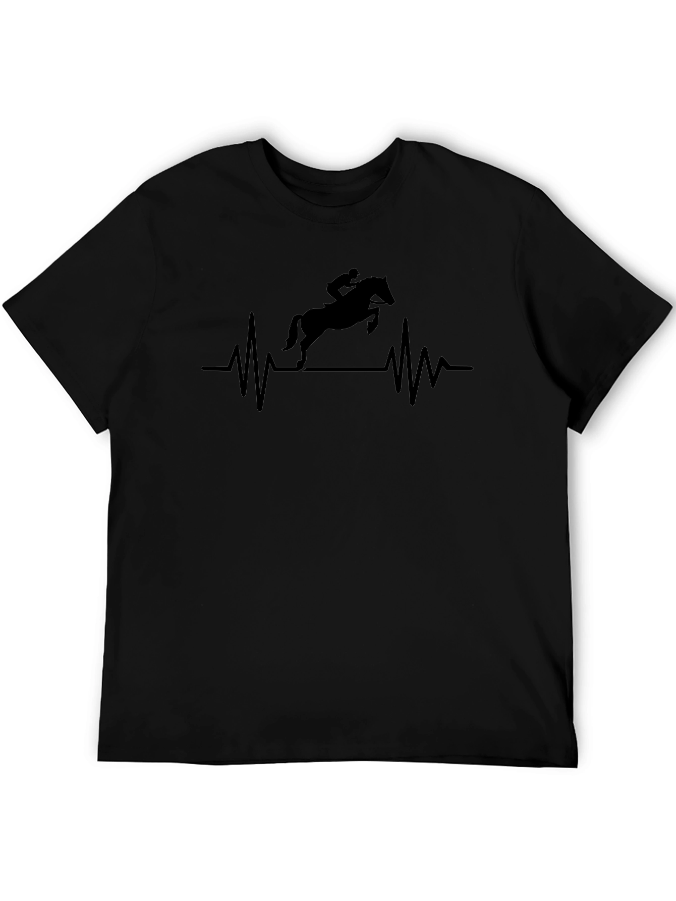 Equestrian Heartbeat T-Shirt - Horse Riding Love!