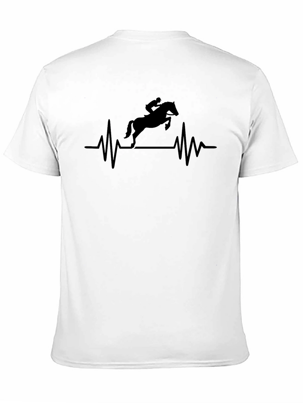 Equestrian Heartbeat T-Shirt - Horse Riding Love!