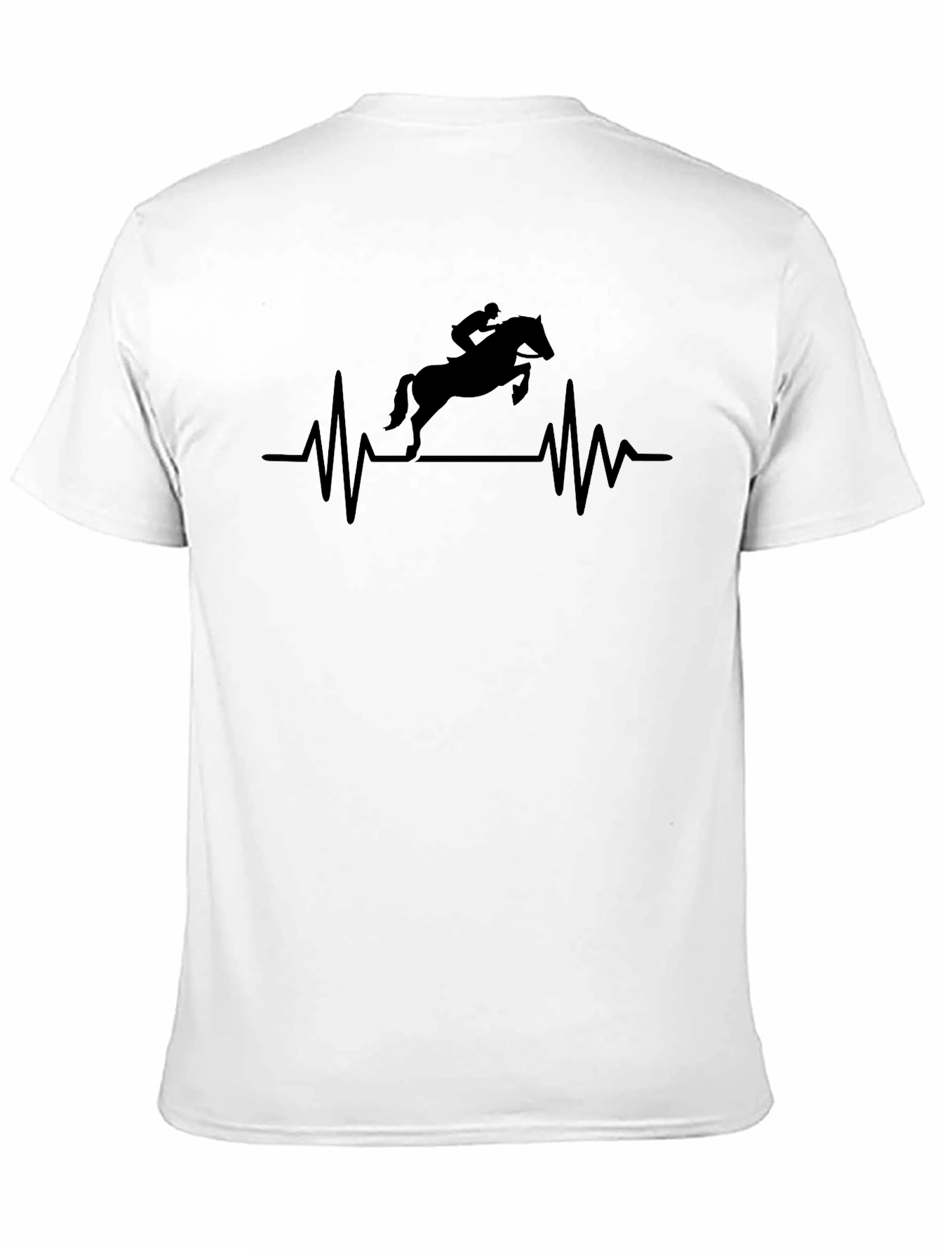 Equestrian Heartbeat T-Shirt - Horse Riding Love!