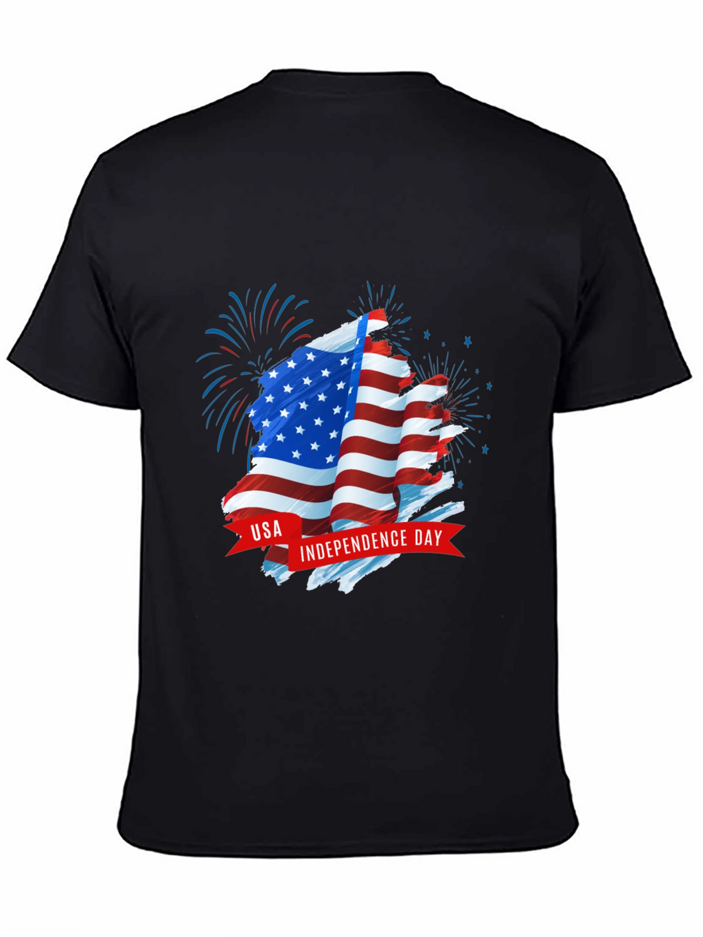 USA Independence Day Graphic Print Tee