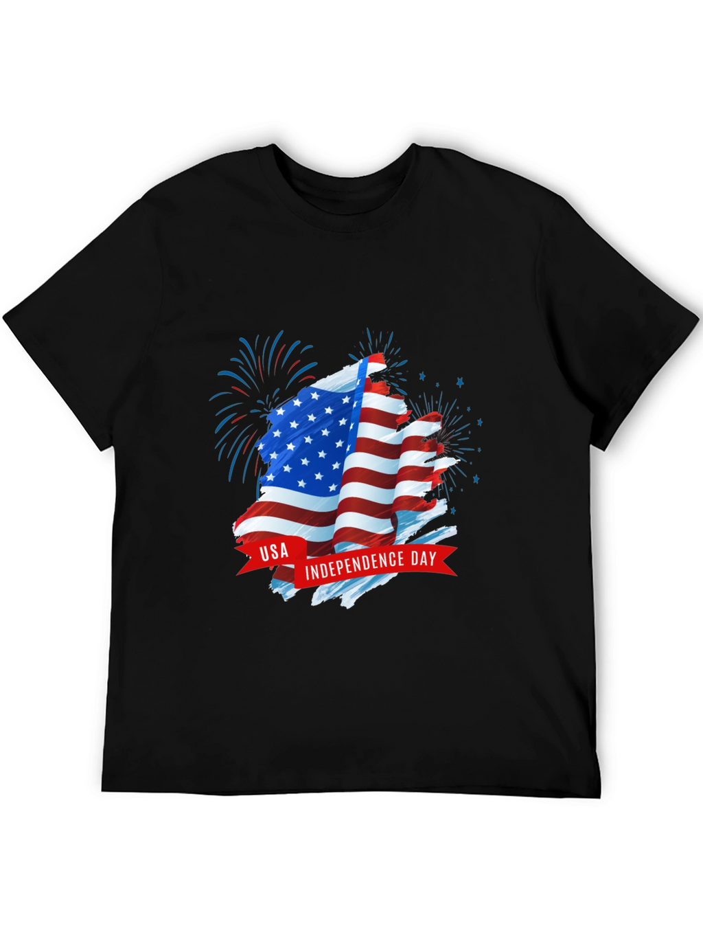 USA Independence Day Graphic Print Tee