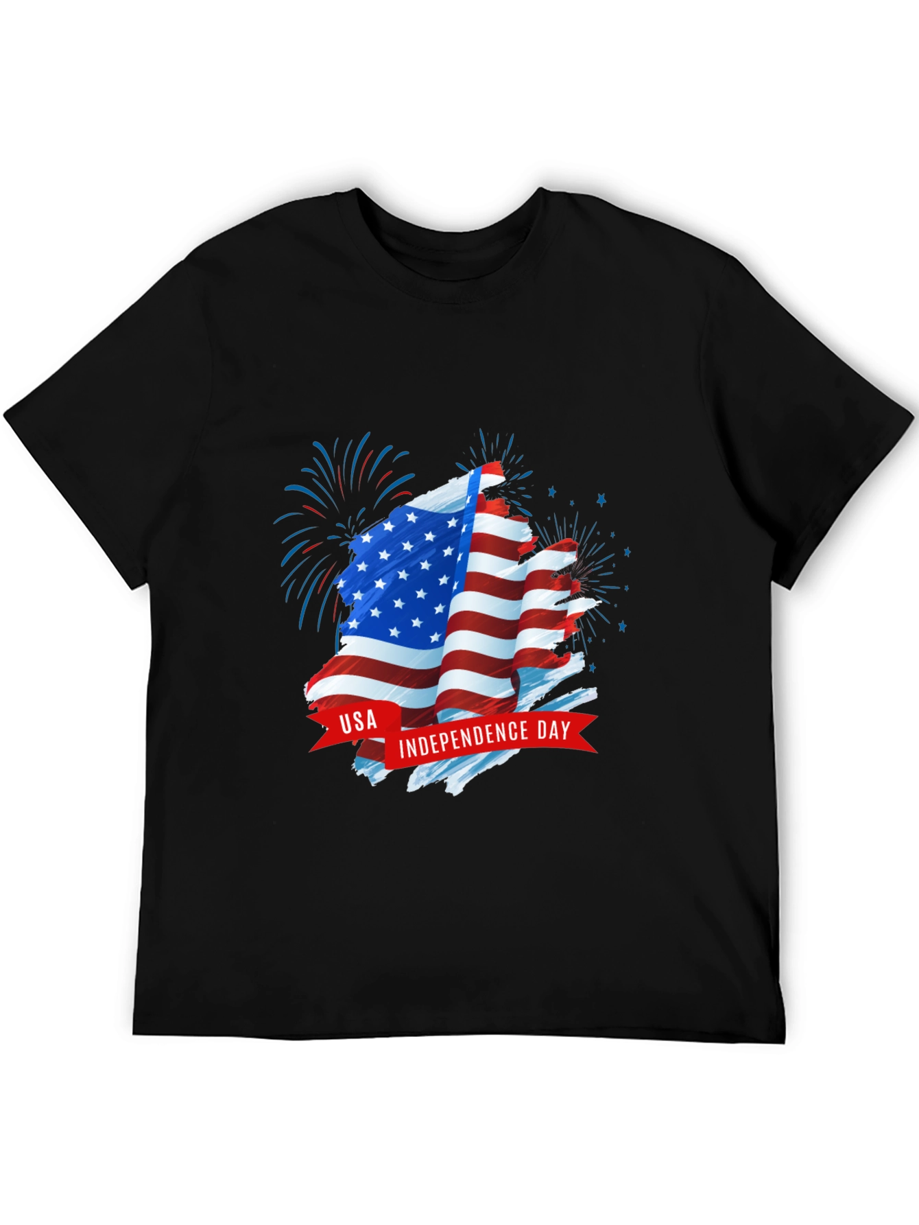 USA Independence Day Graphic Print Tee