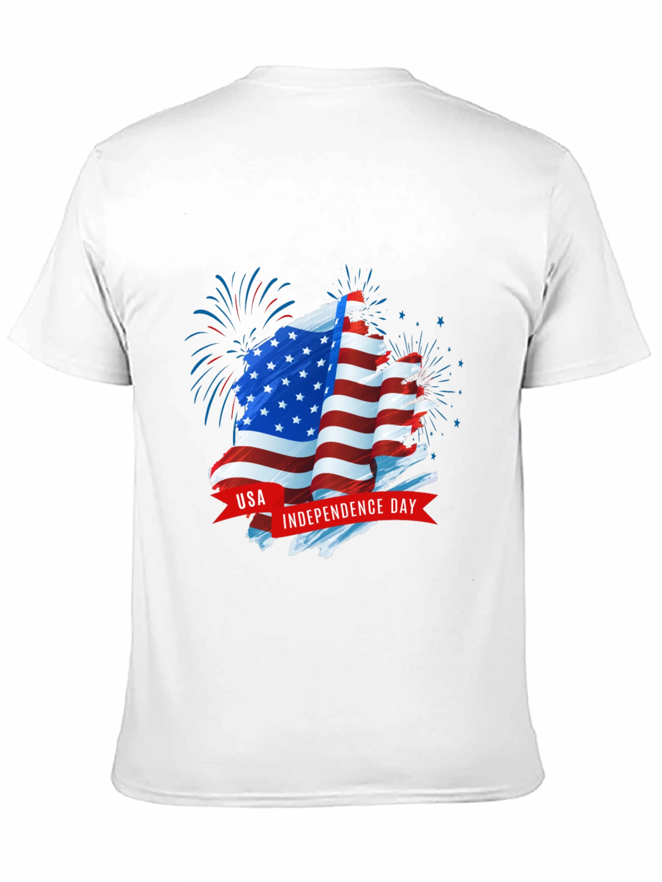 USA Independence Day Graphic Print Tee