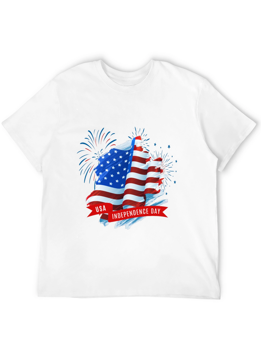USA Independence Day Graphic Print Tee