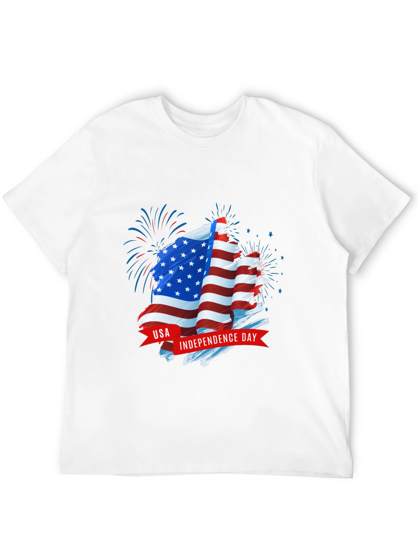 USA Independence Day Graphic Print Tee