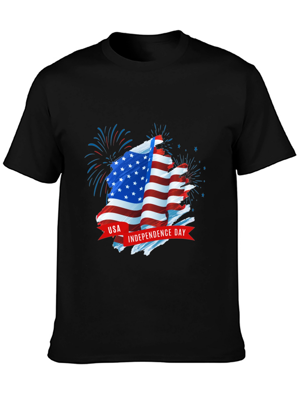 USA Independence Day Graphic Print Tee