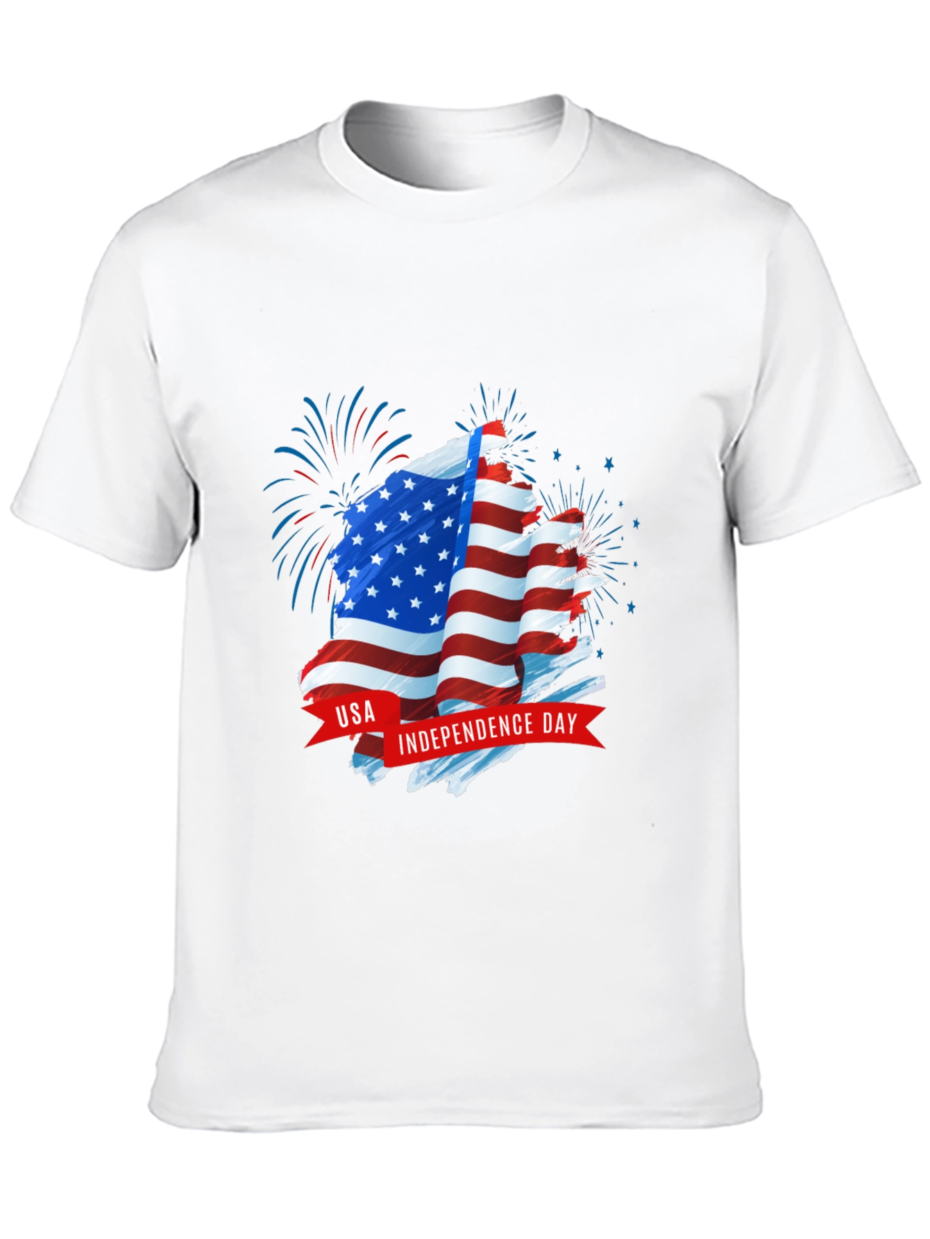 USA Independence Day Graphic Print Tee