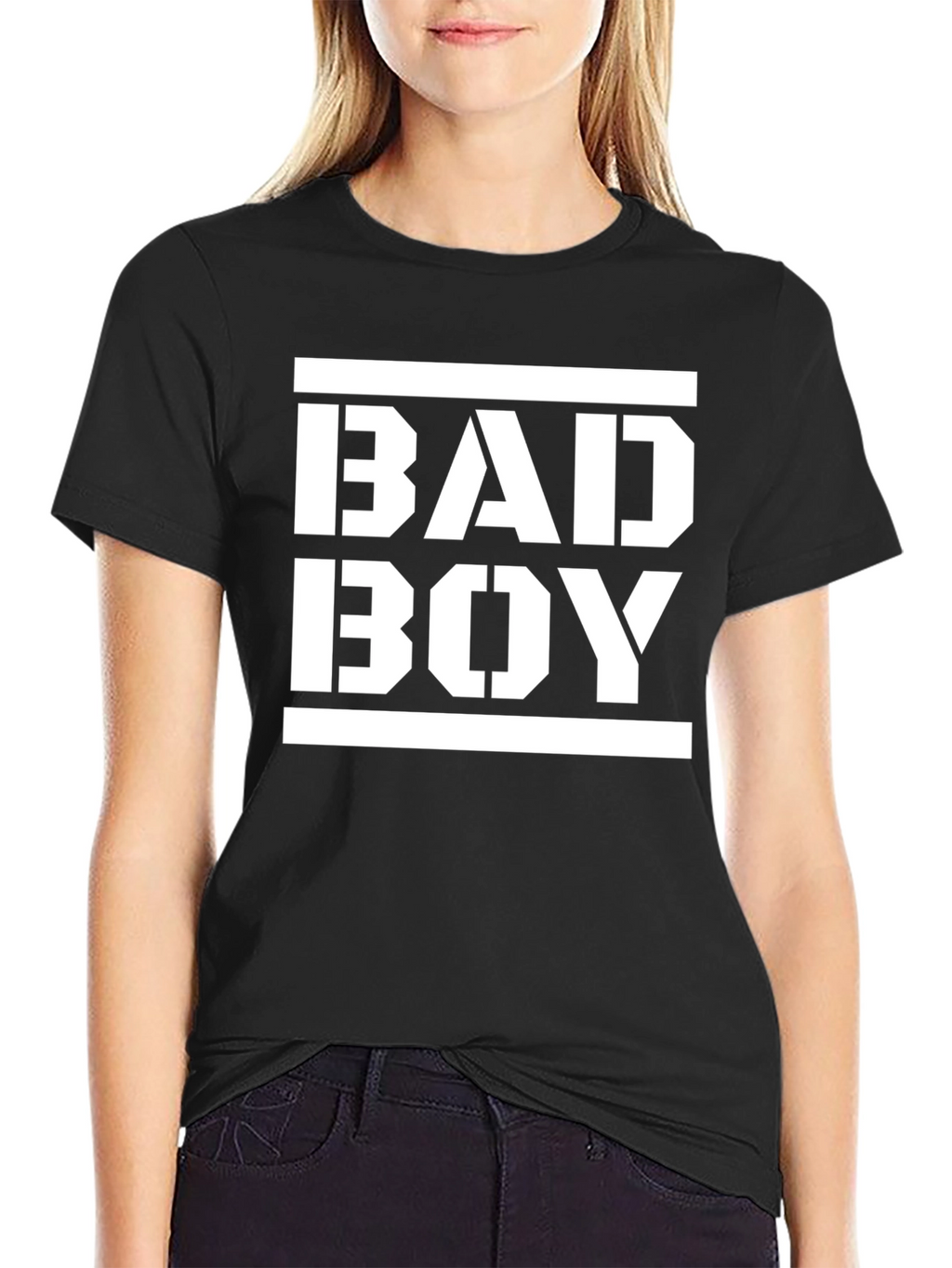 Bad Boy Graphic Tee - Black Short Sleeve