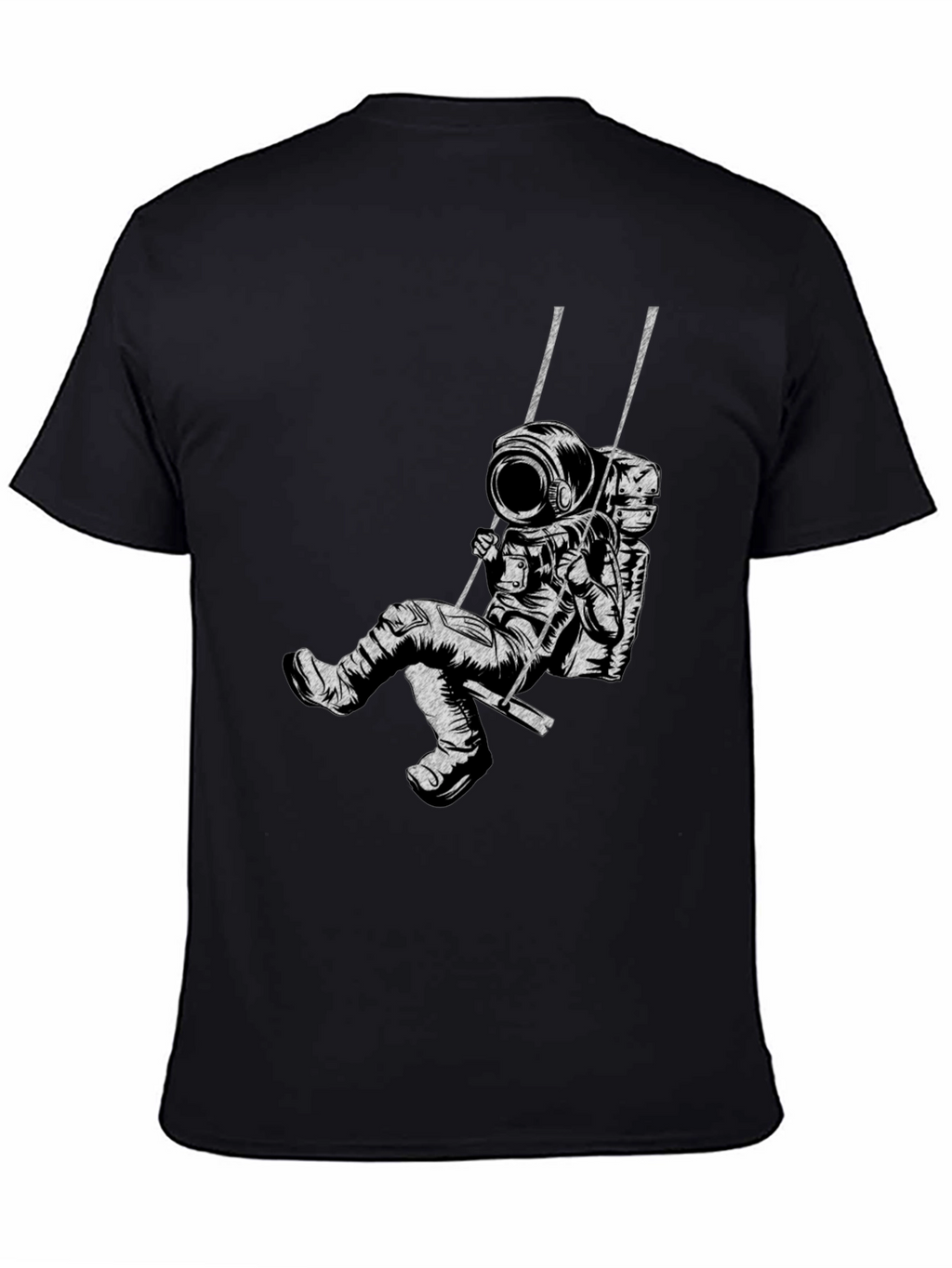 Astronaut on Swing Graphic T-Shirt - Unisex