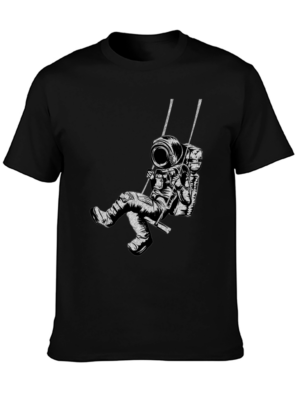 Astronaut on Swing Graphic T-Shirt - Unisex