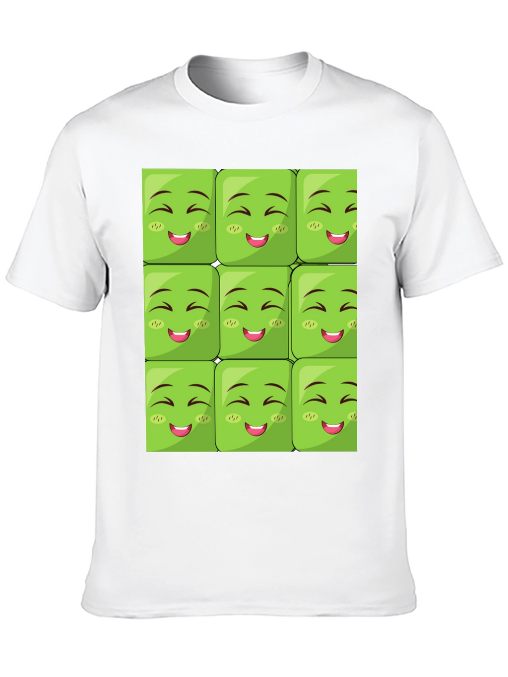 Emoji Block Graphic Tee - Black
