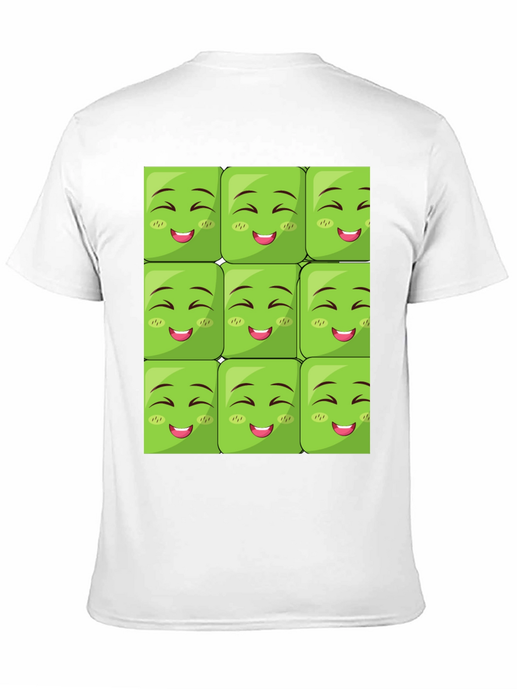 Emoji Block Graphic Tee - Black