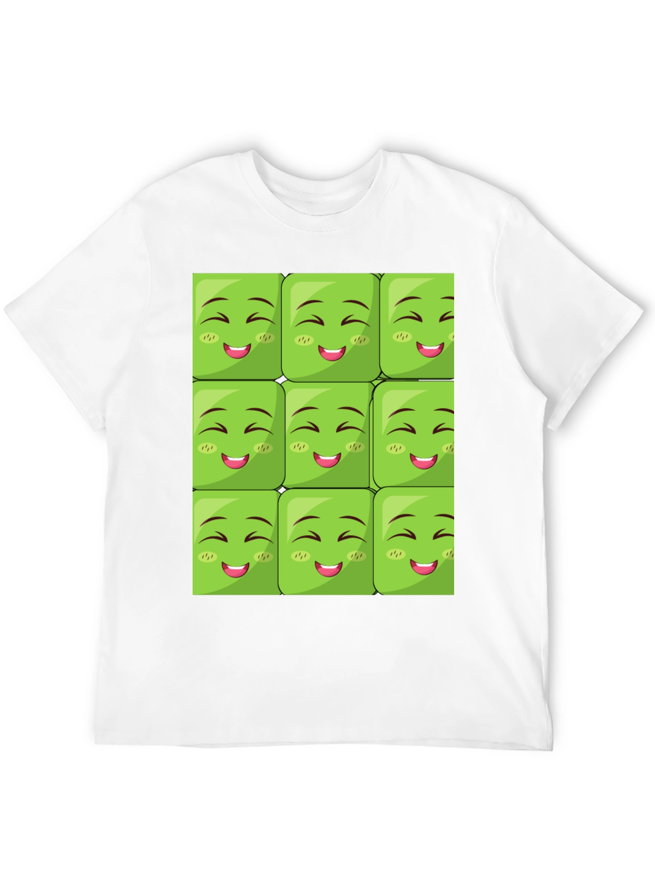Emoji Block Graphic Tee - Black