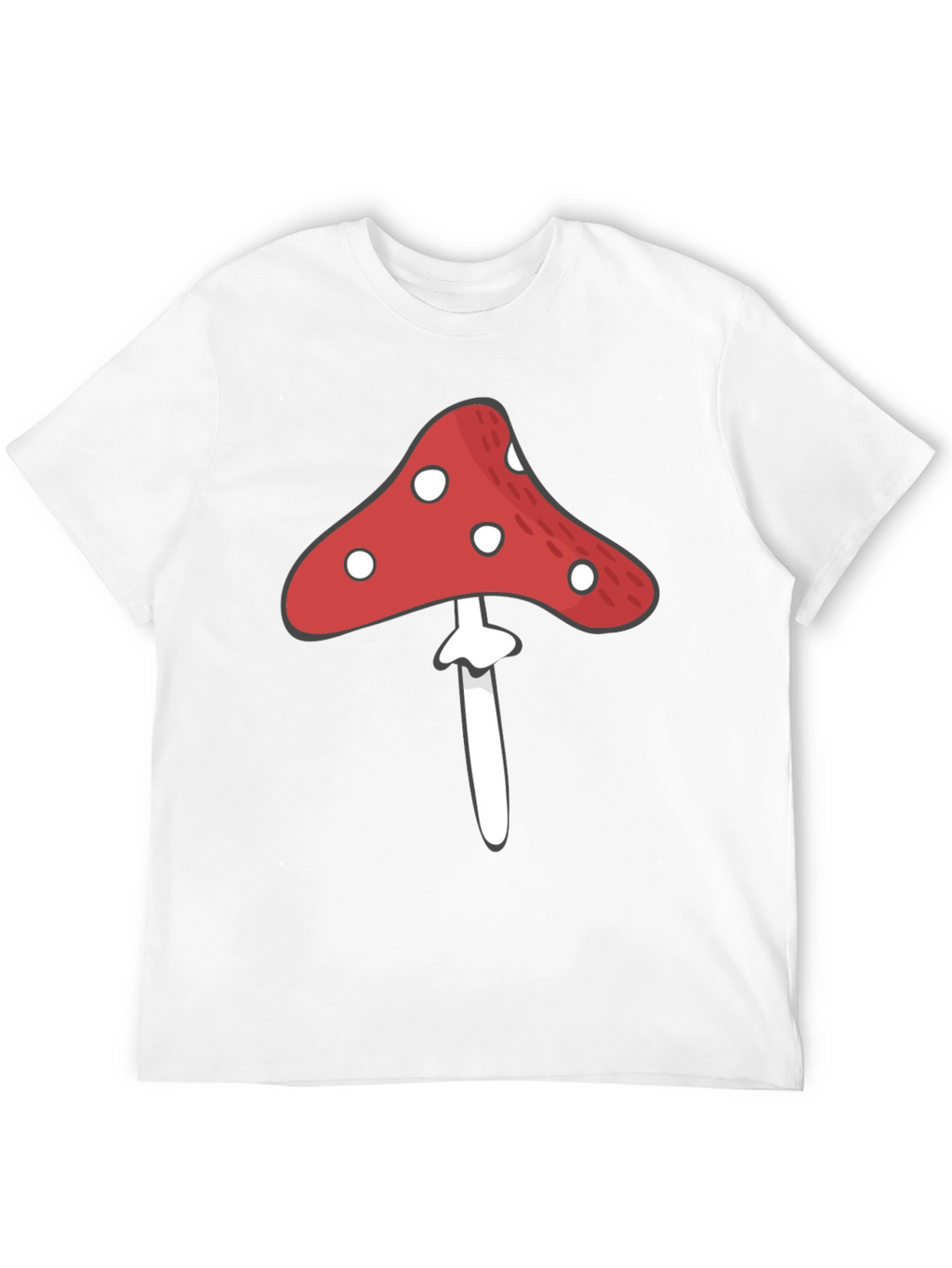 Mushroom Graphic Tee - Unique Design
