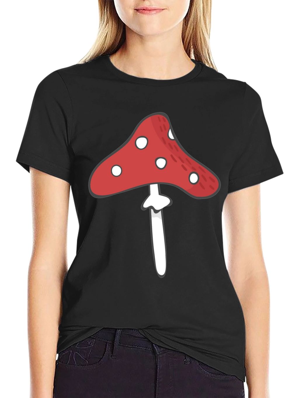 Mushroom Graphic Tee - Unique Design