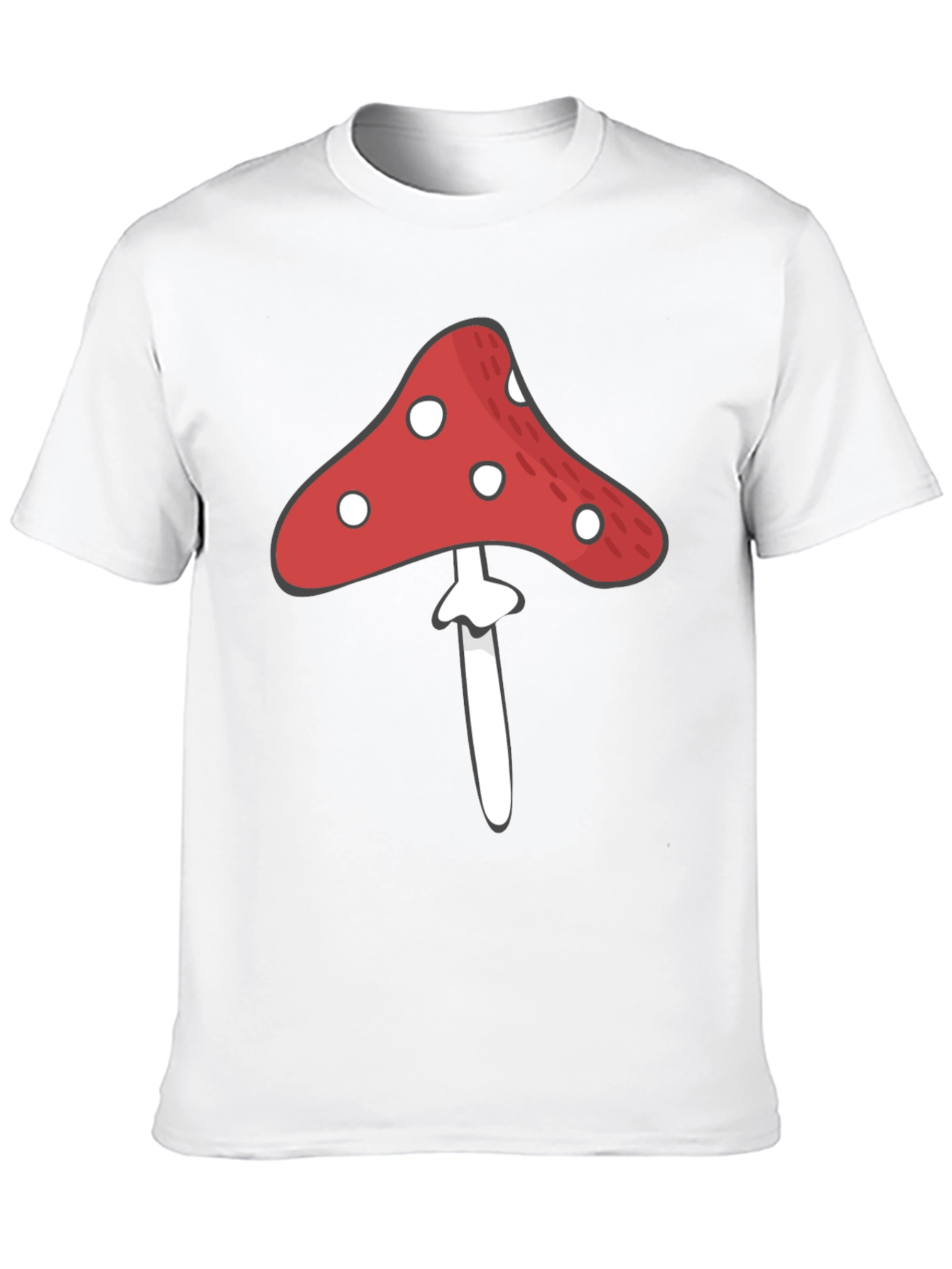 Mushroom Graphic Tee - Unique Design