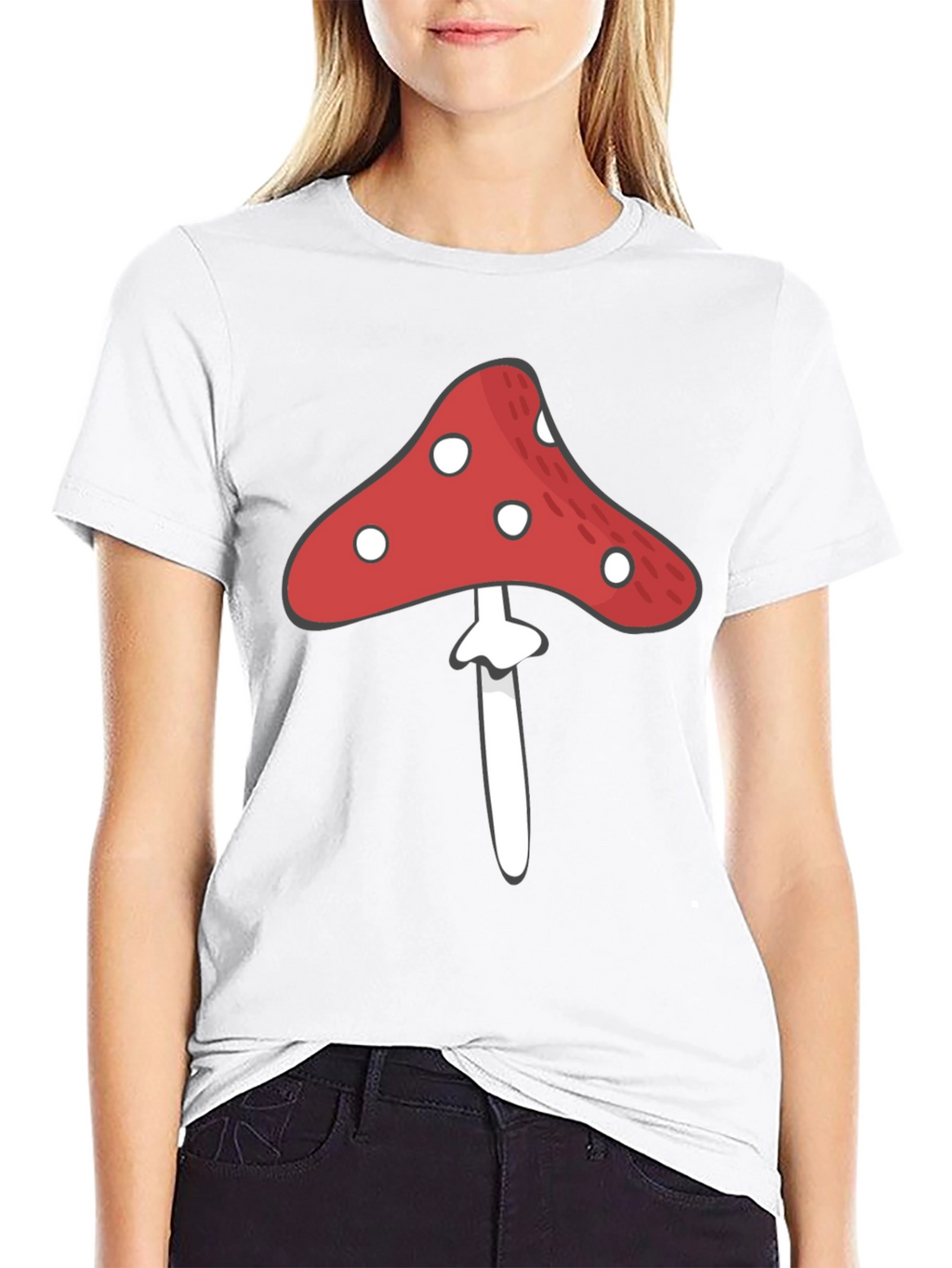 Mushroom Graphic Tee - Unique Design