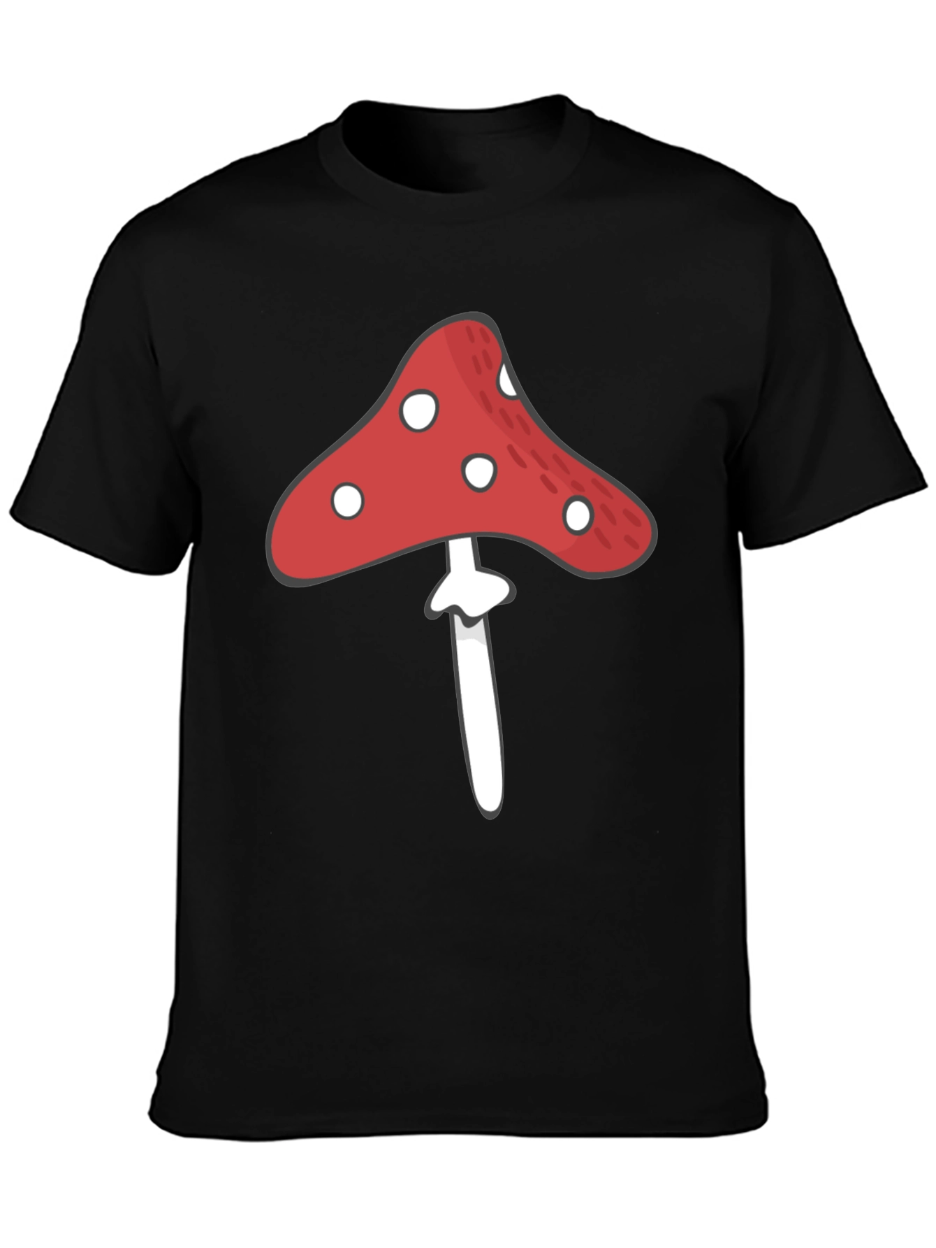 Mushroom Graphic Tee - Unique Design
