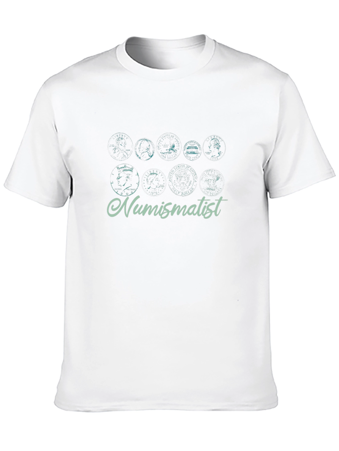 Numismatist Black Graphic T-Shirt