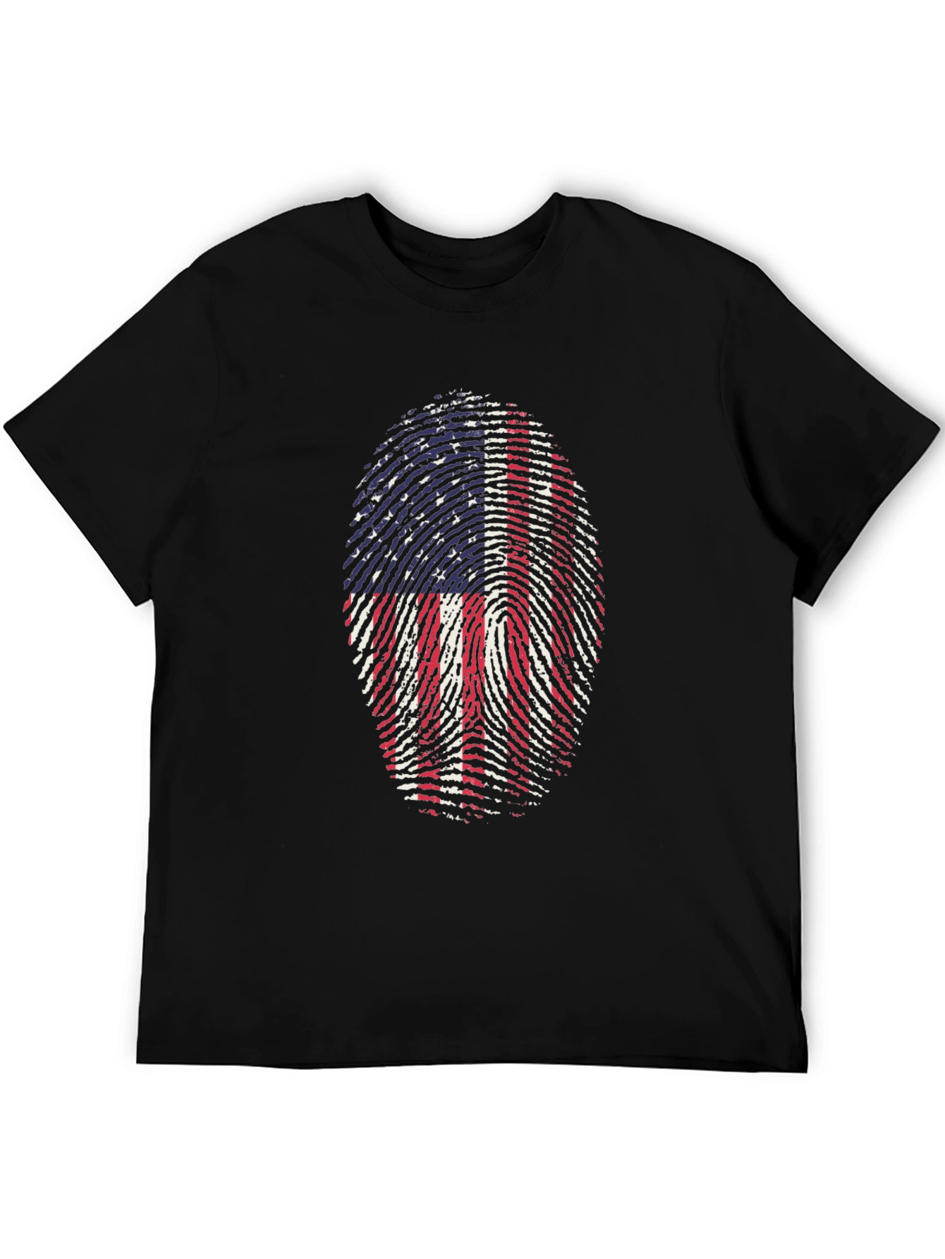 American Fingerprint Tee - USA Patriotism
