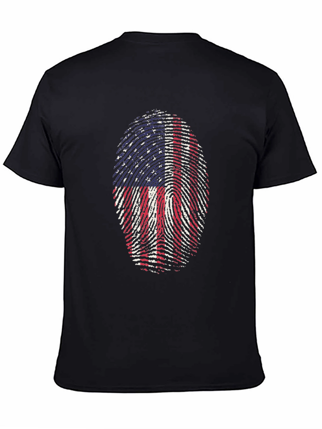 American Fingerprint Tee - USA Patriotism