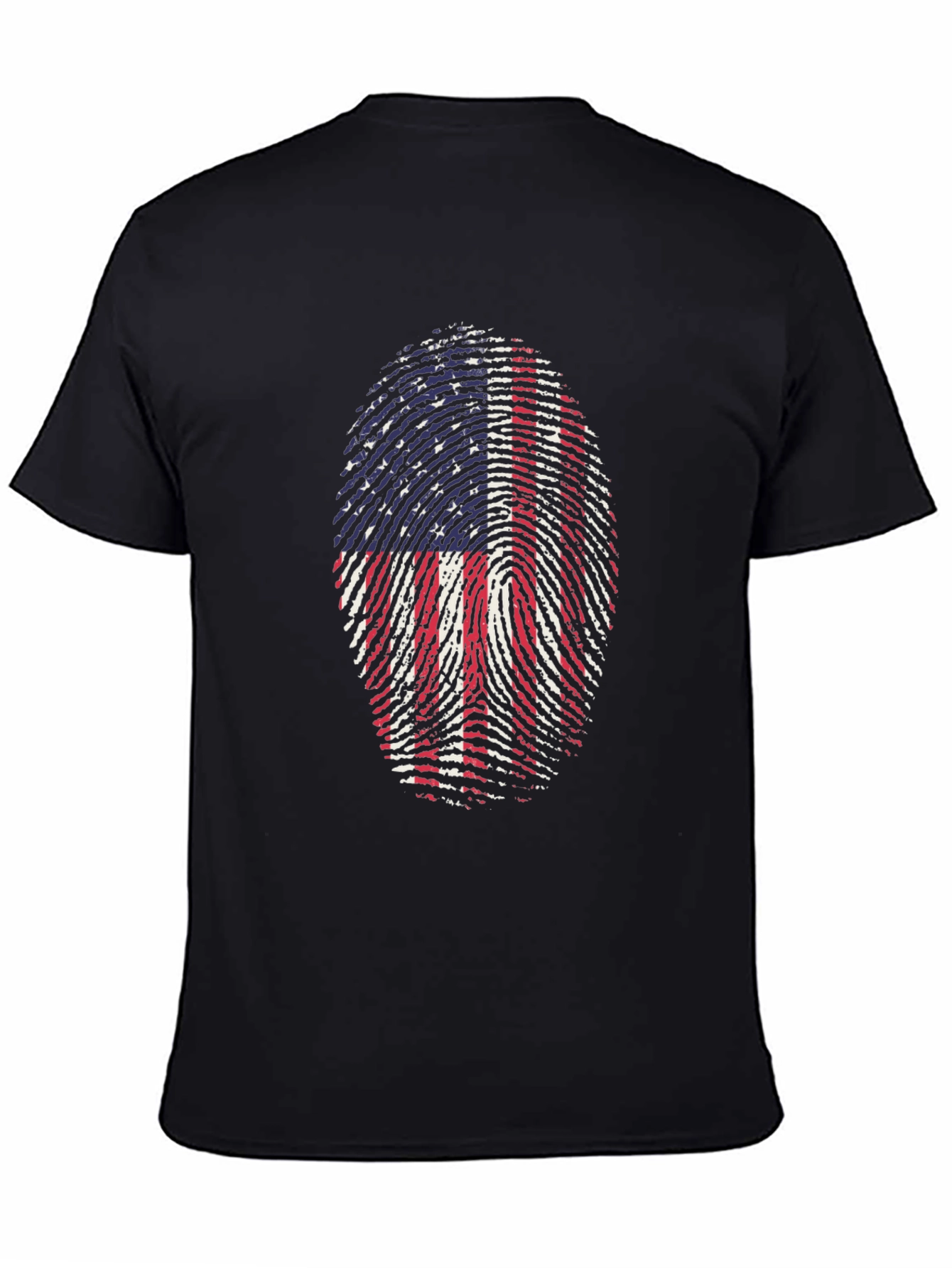American Fingerprint Tee - USA Patriotism