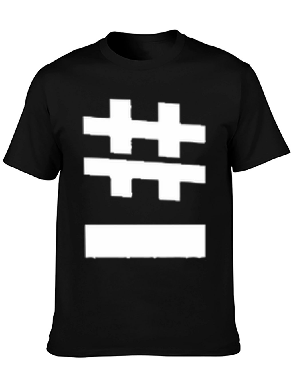 Graphic Print Black T-Shirt