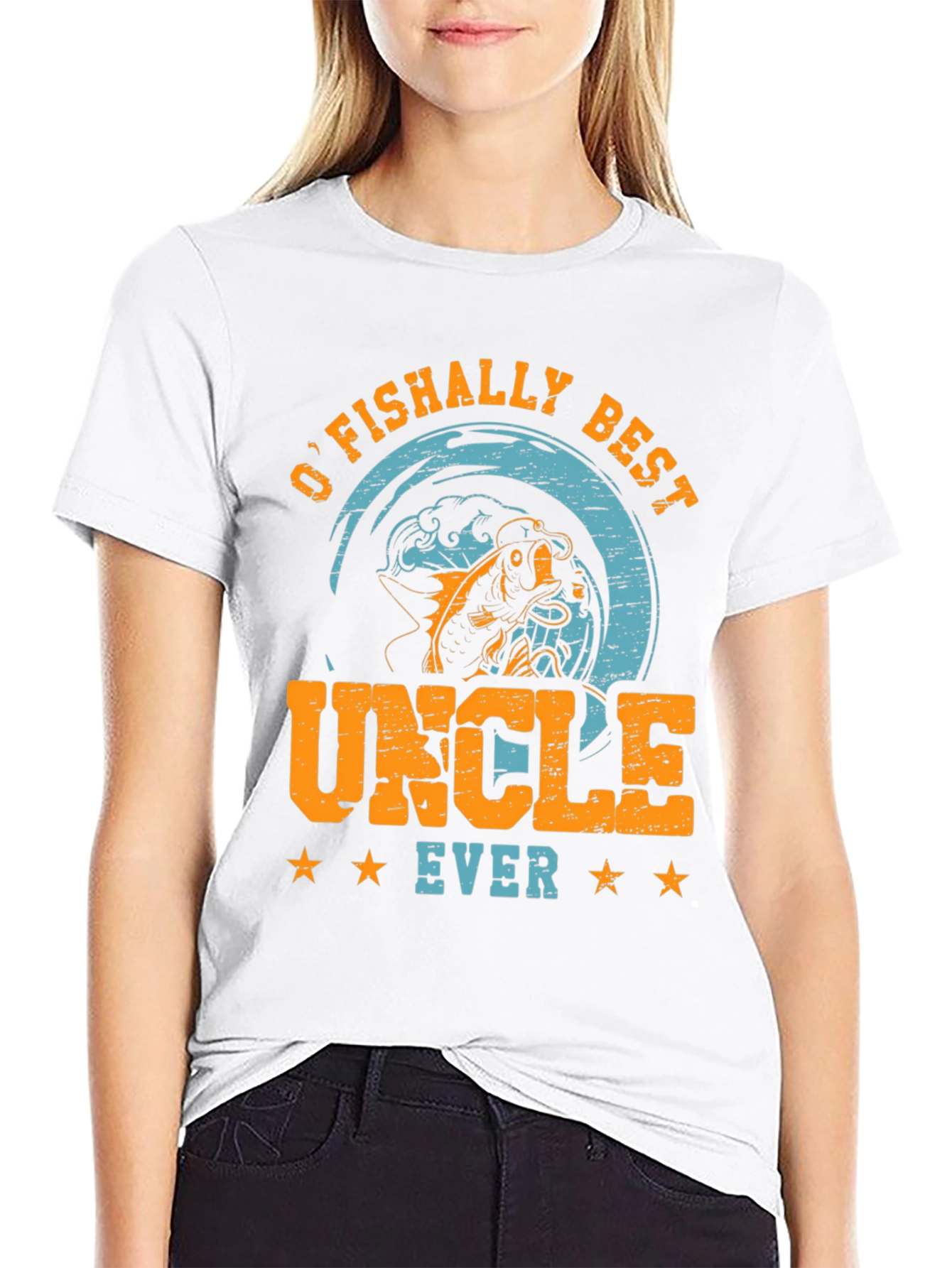 OFishally Best Uncle Ever Graphic T-Shirt