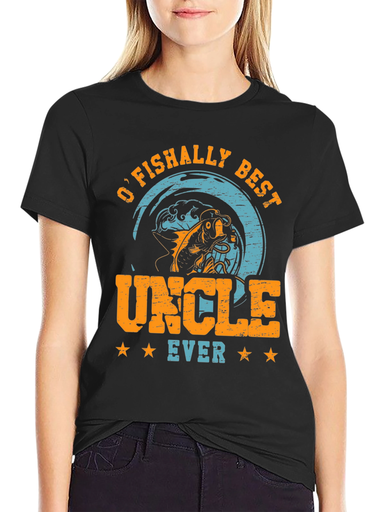 OFishally Best Uncle Ever Graphic T-Shirt