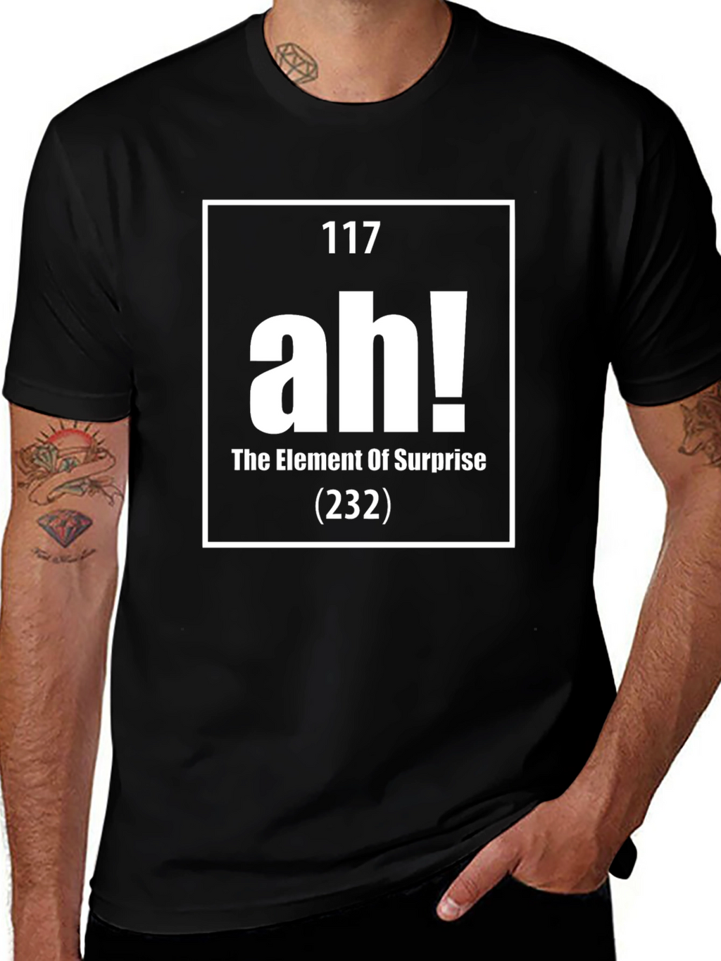 Element Of Surprise T-Shirt - Funny Science Tee