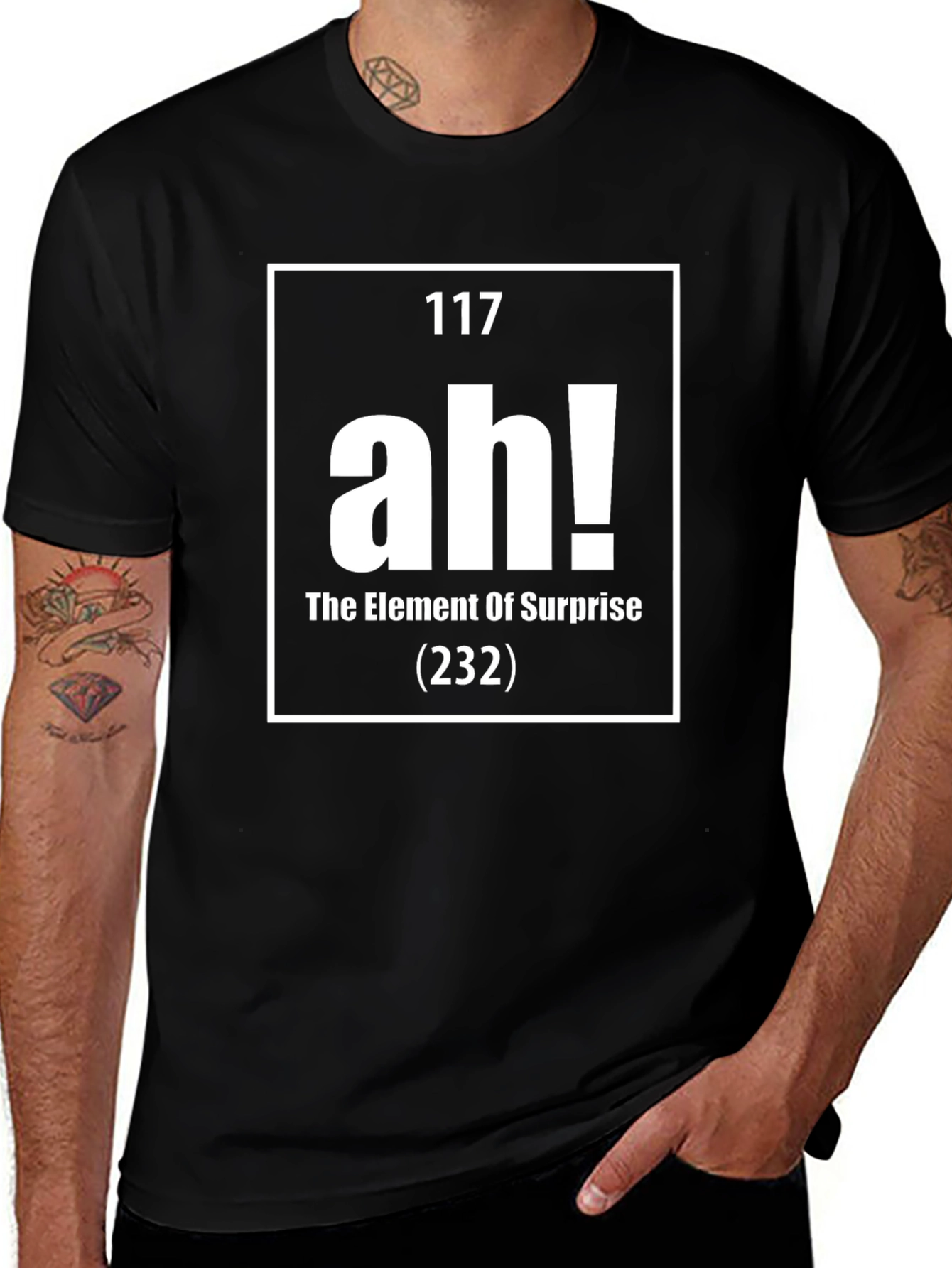 Element Of Surprise T-Shirt - Funny Science Tee