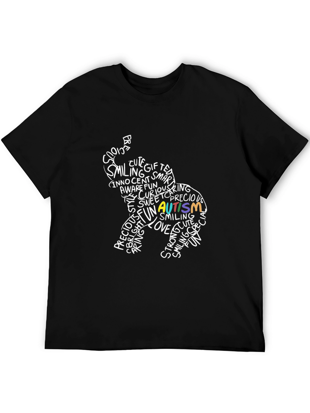 Autism Awareness Elephant Graphic Tee