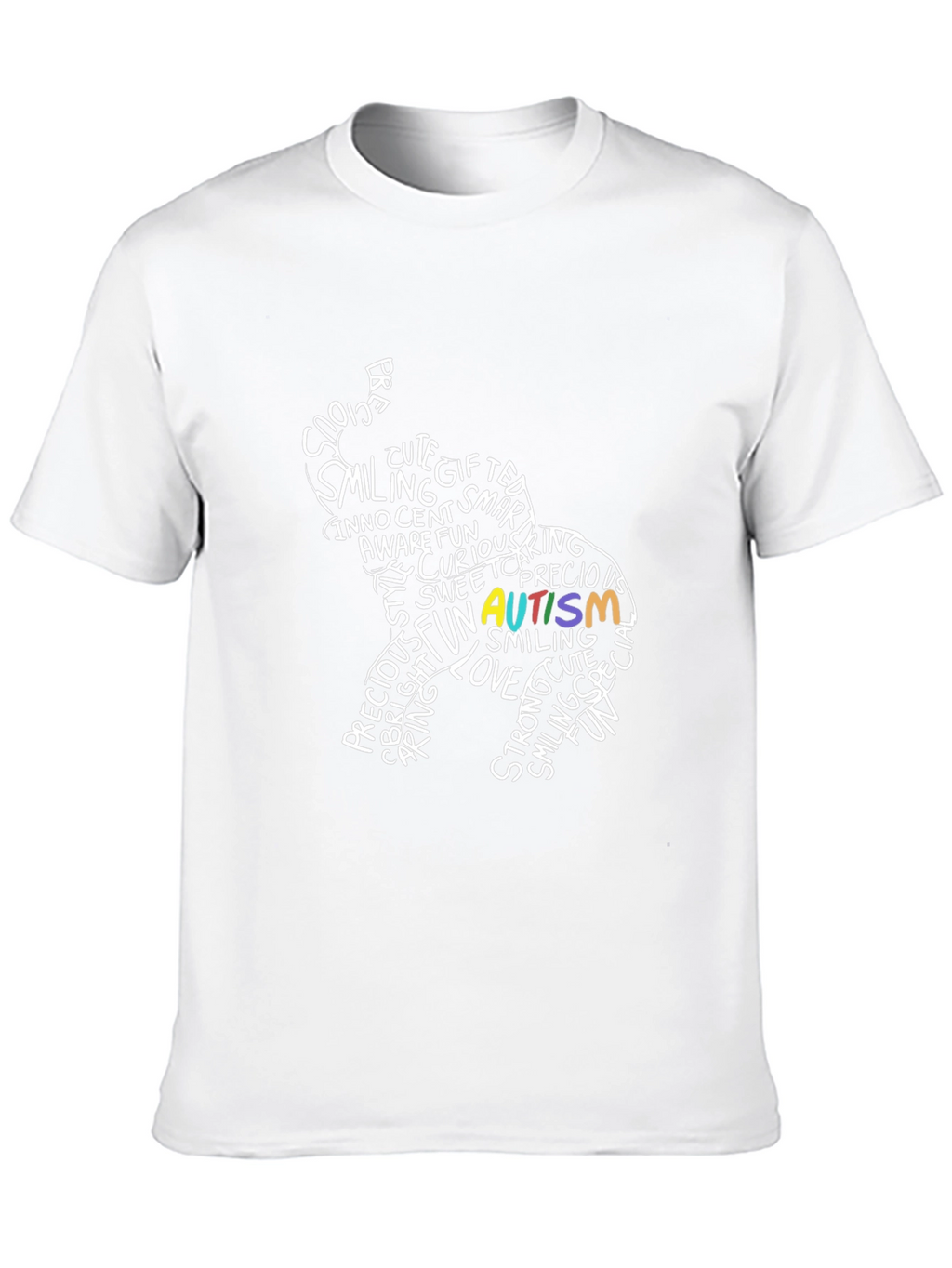 Autism Awareness Elephant Graphic Tee