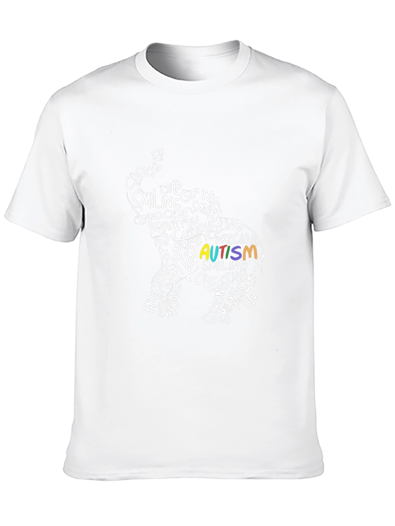 Autism Awareness Elephant Graphic Tee