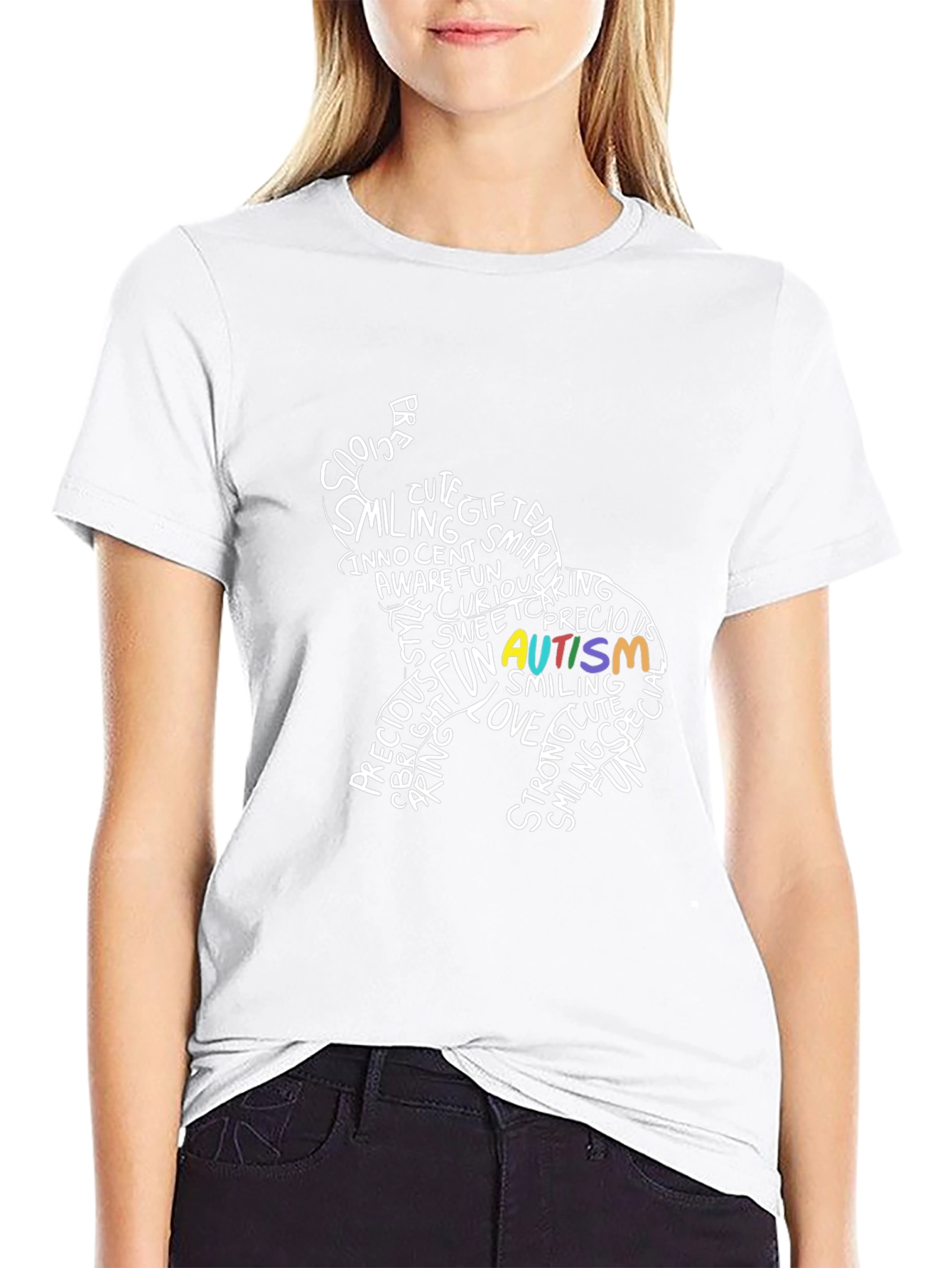 Autism Awareness Elephant Graphic Tee