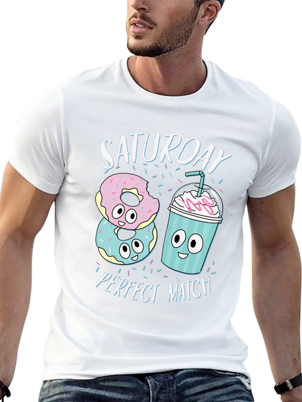 Saturday Perfect Match Graphic T-Shirt