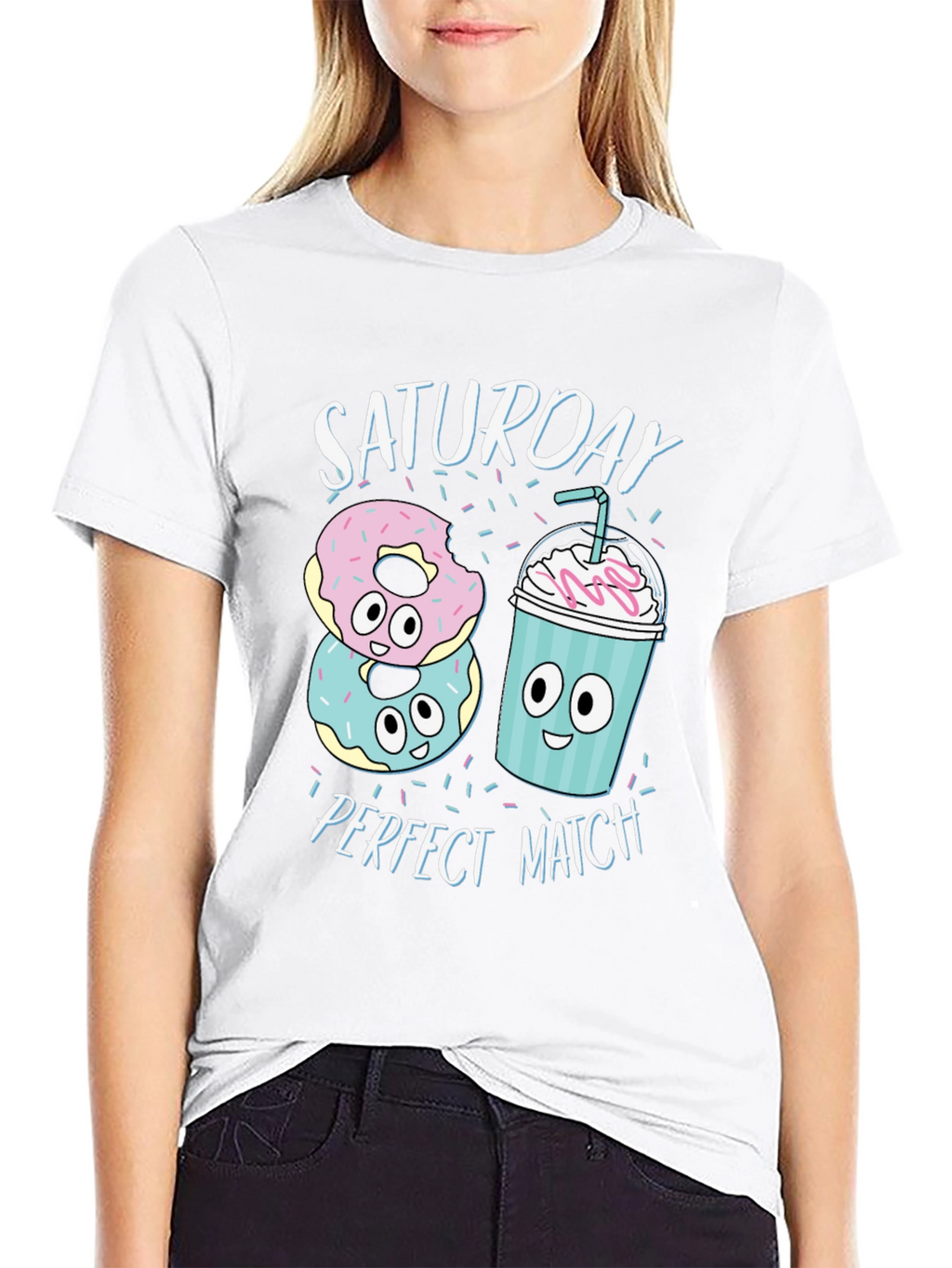 Saturday Perfect Match Graphic T-Shirt