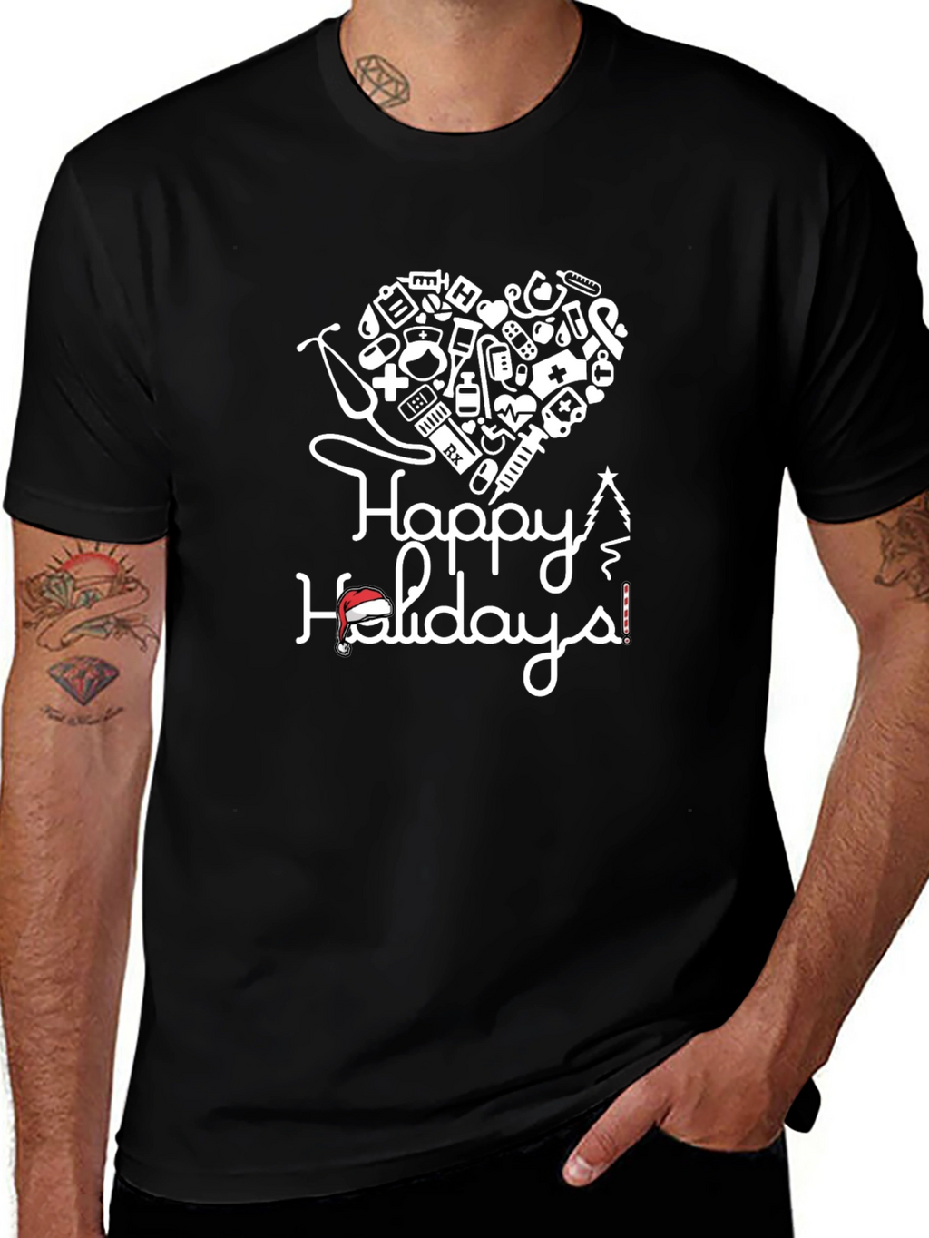 Happy Holidays Nurse T-Shirt