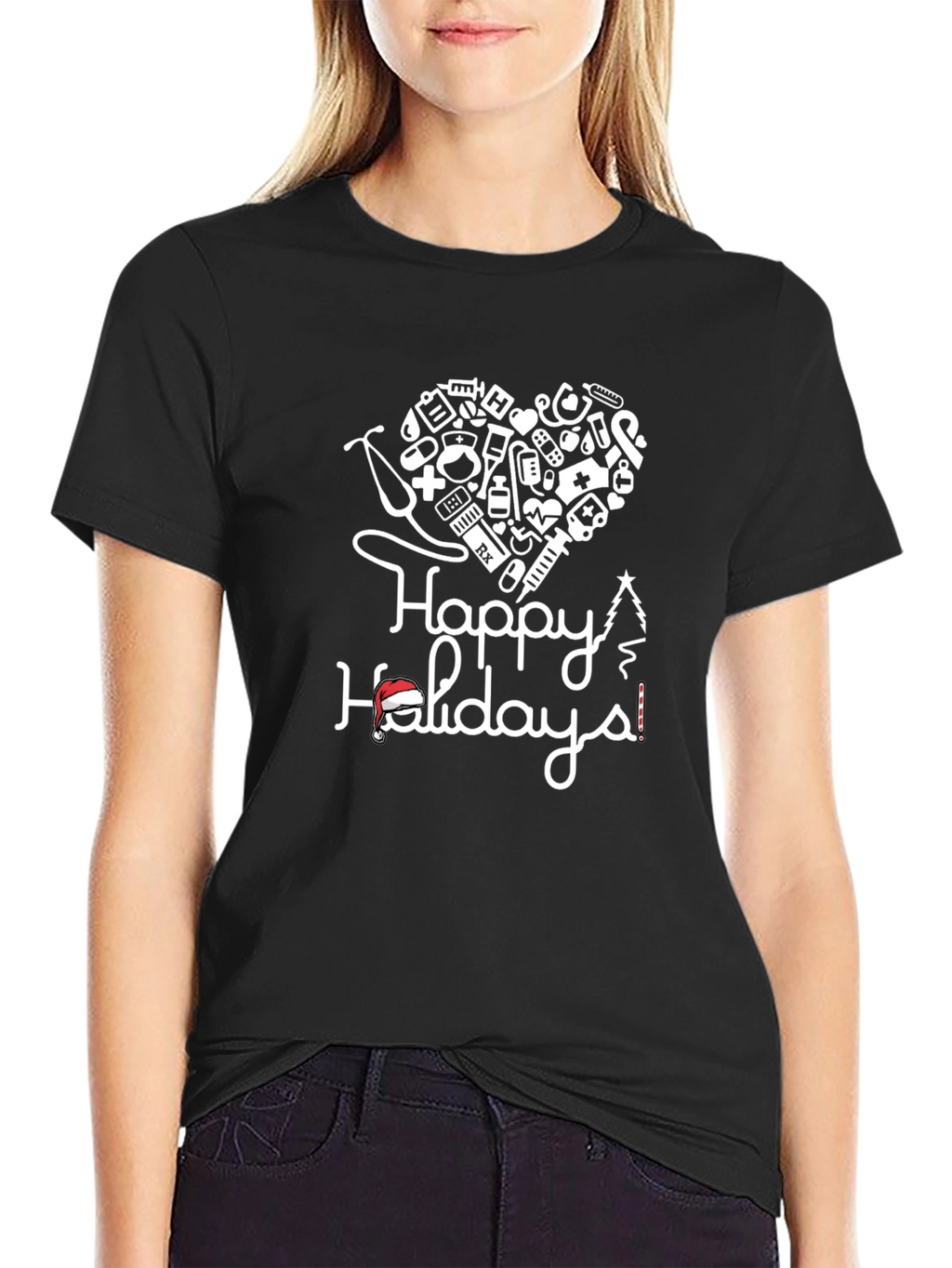 Happy Holidays Nurse T-Shirt