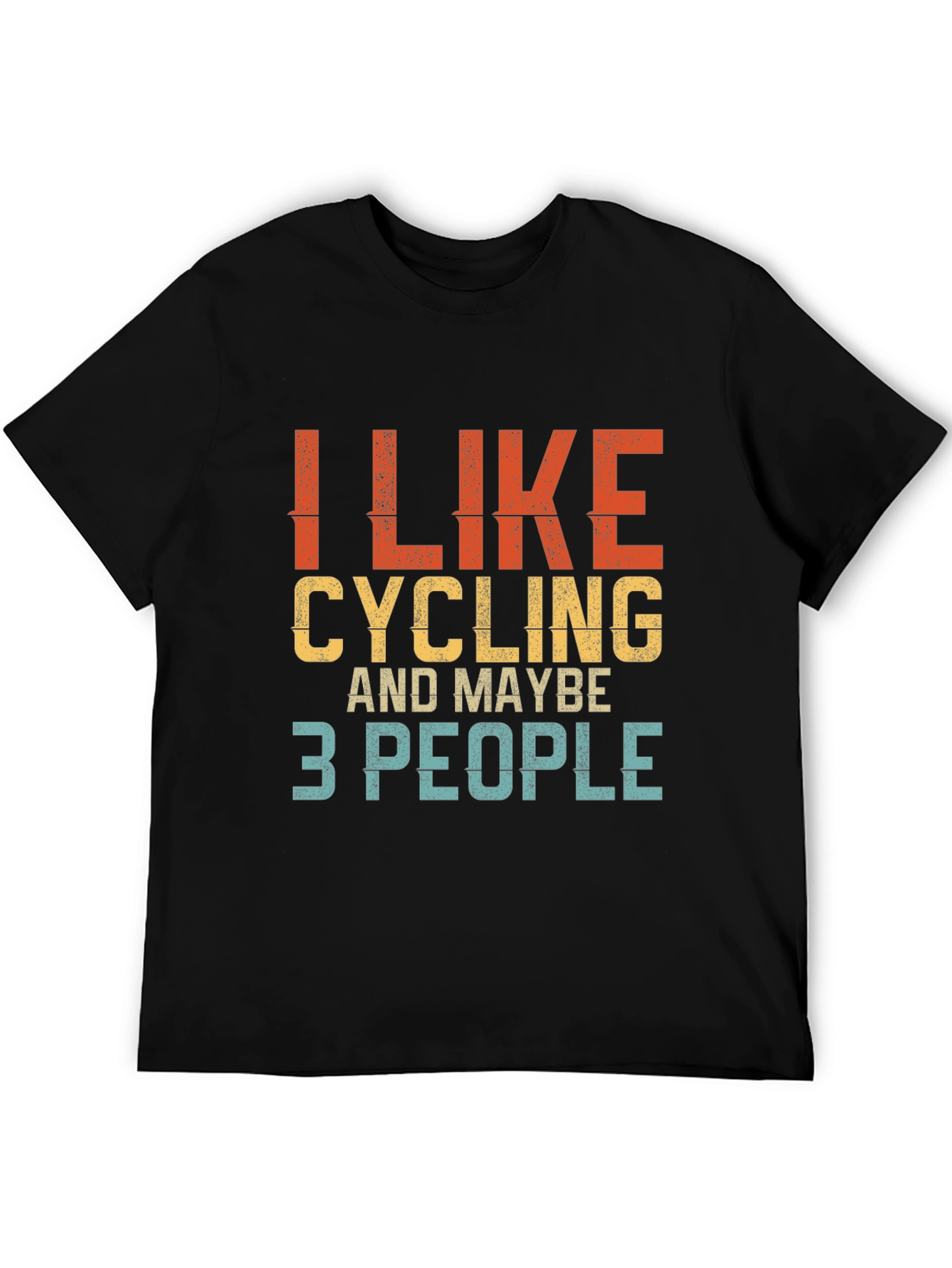 I Like Cycling T-Shirt - Funny Cyclist Tee