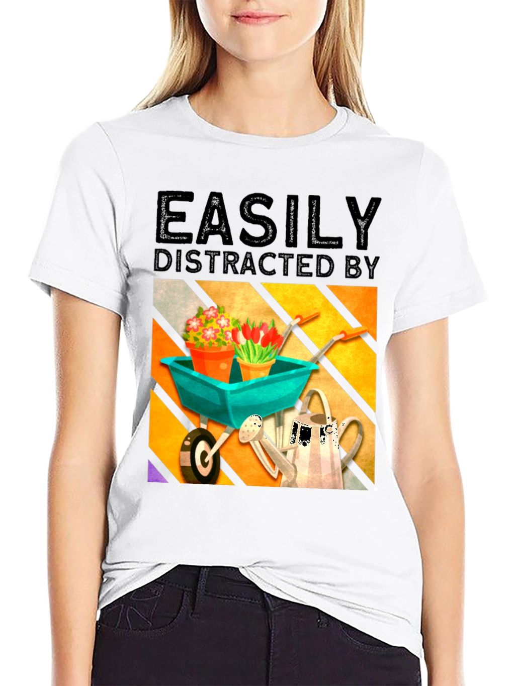 Easily Distracted By Gardening T-Shirt